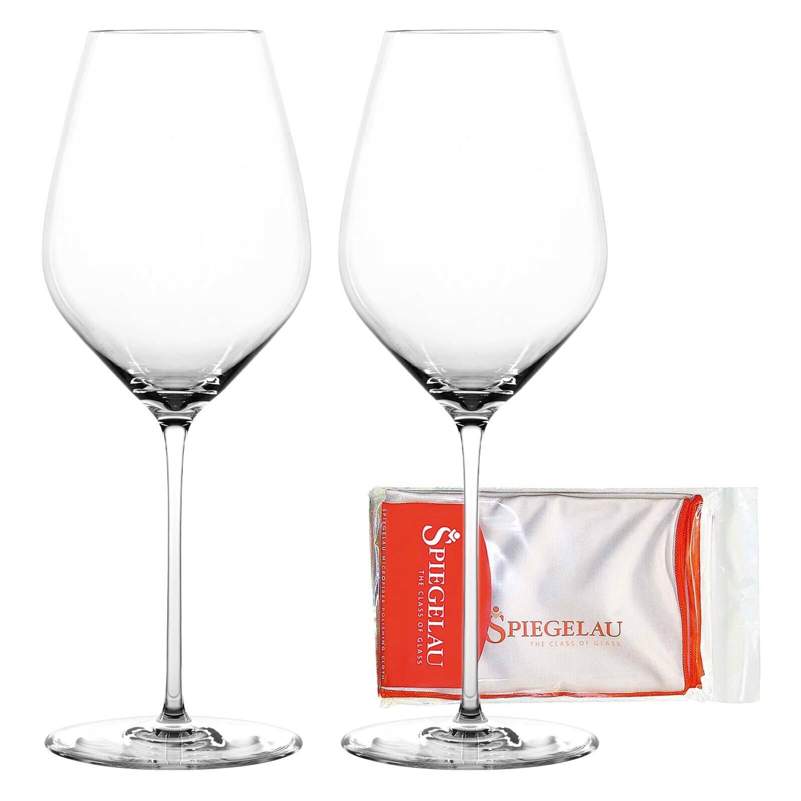 Spiegelau Universalgläser + Poliertuch Hi-Lite  2er Set