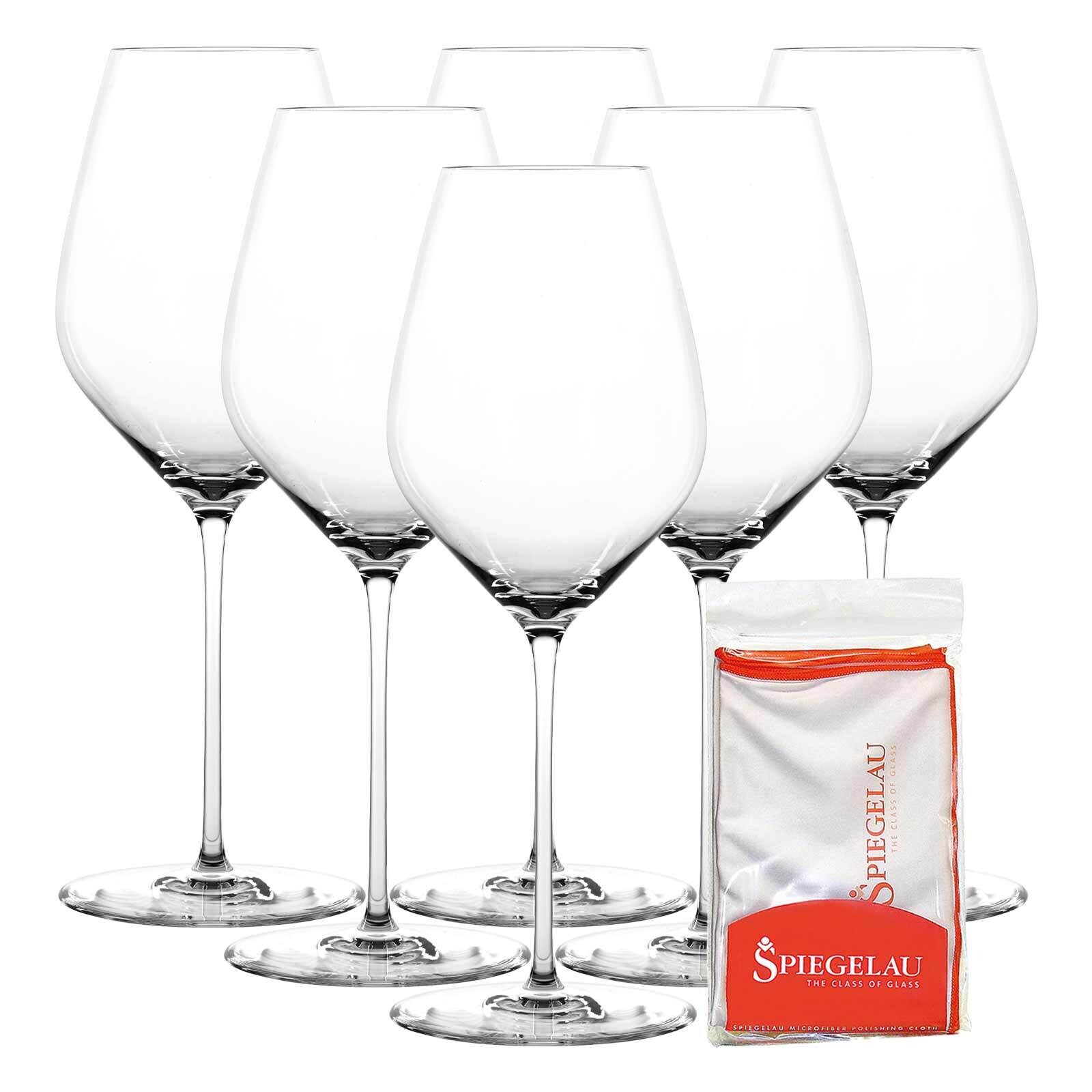 Spiegelau Universalgläser + Poliertuch Hi-Lite  6er Set