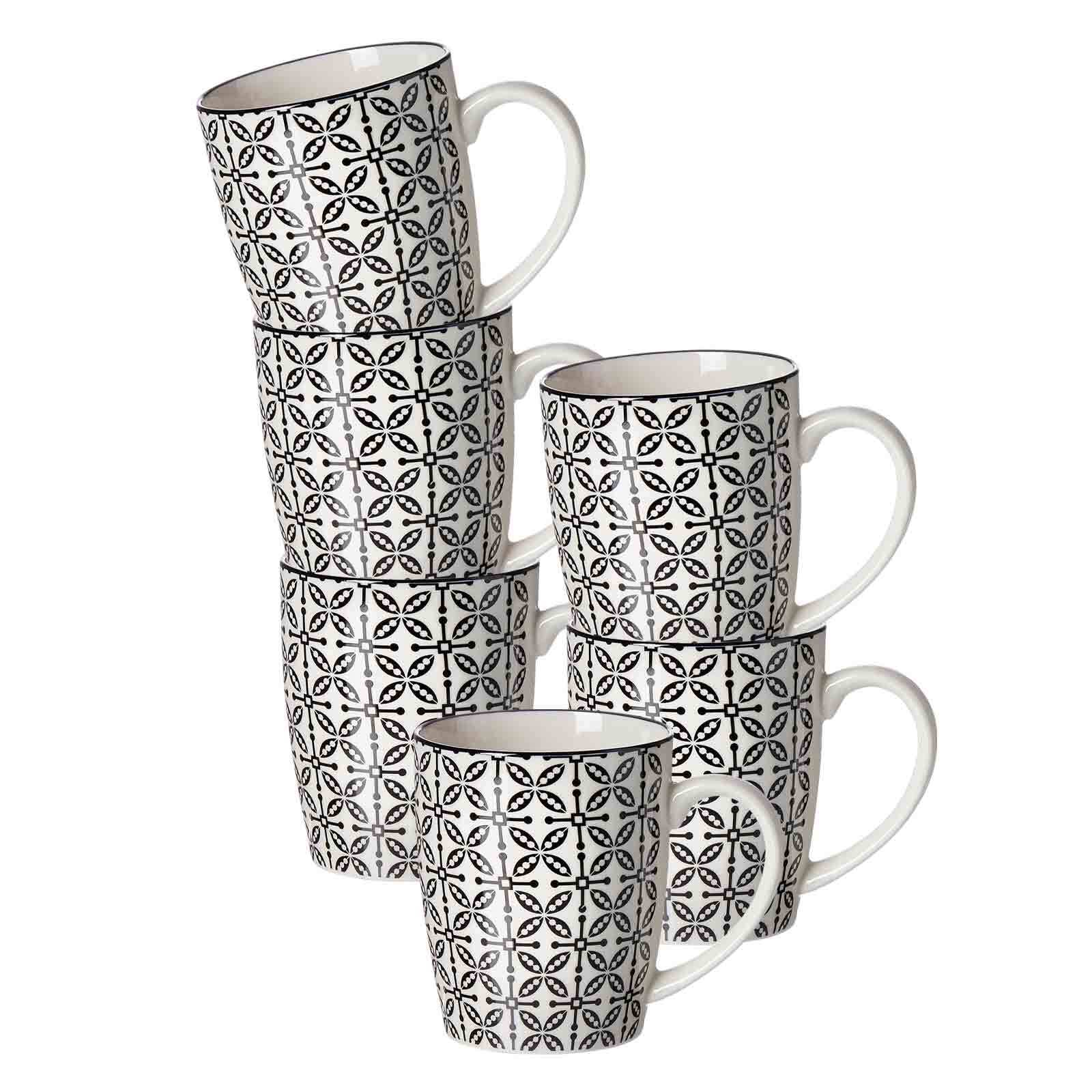 Ritzenhoff & Breker Henkelbecher Takeo Leaves 350 ml 6er Set 