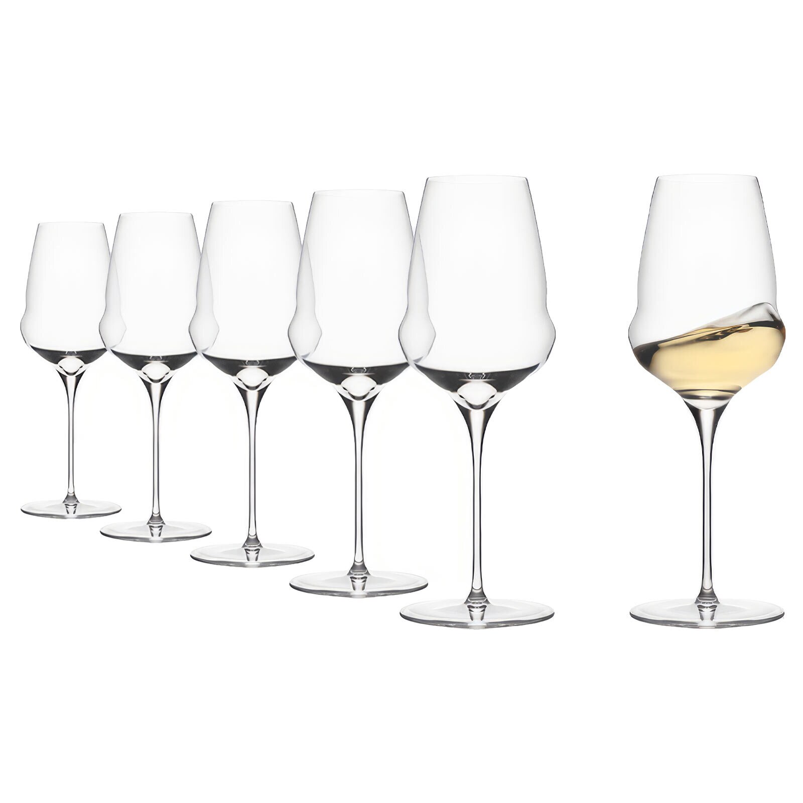 St&ouml;lzle Lausitz Wei&szlig;weingl&auml;ser Cocoon 483 ml 6er Set 