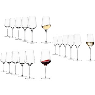 Stölzle Lausitz Wein- und Champagnergläser Cocoon 18er Set 