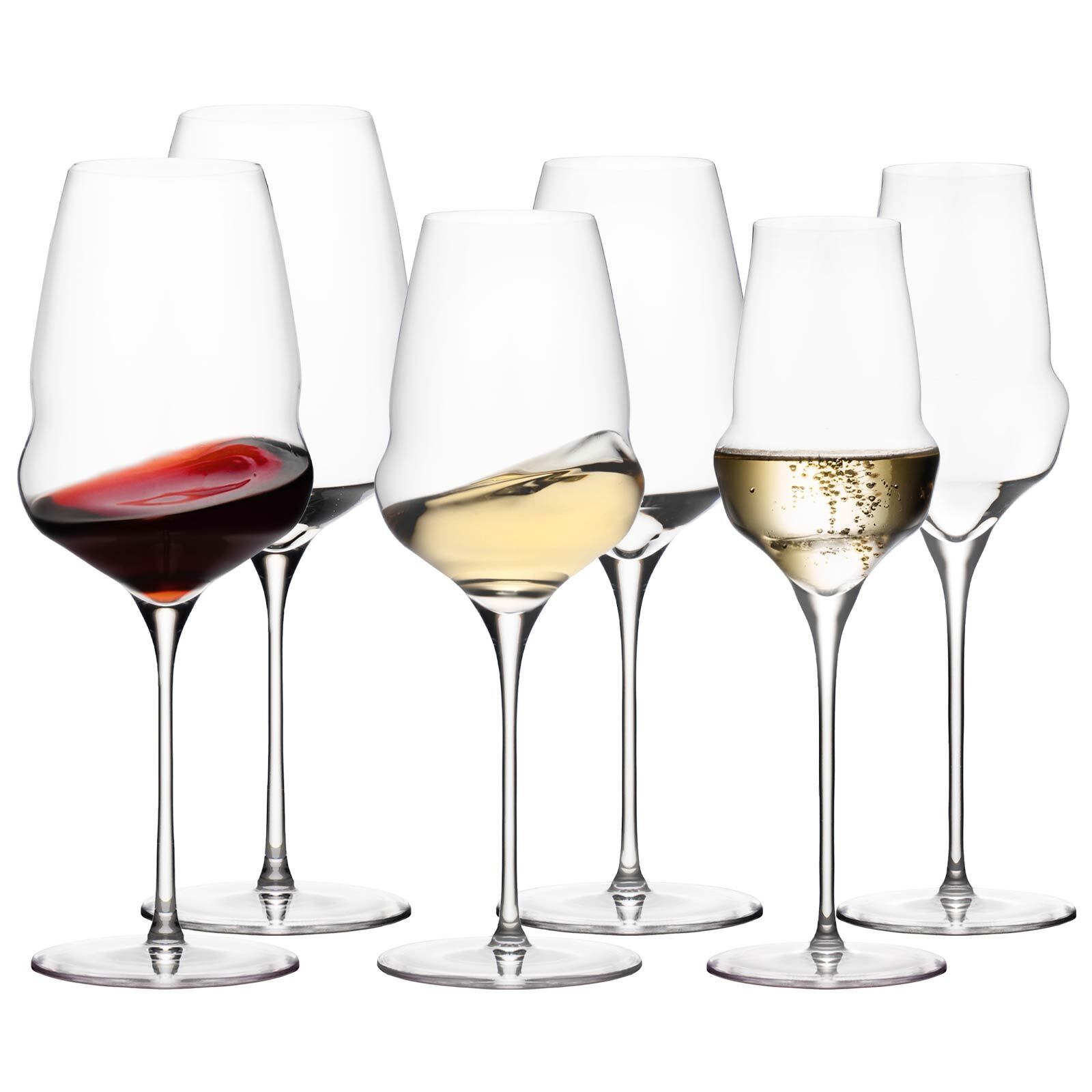 St&ouml;lzle Lausitz Wein- und Champagnergl&auml;ser Cocoon 6er Set 