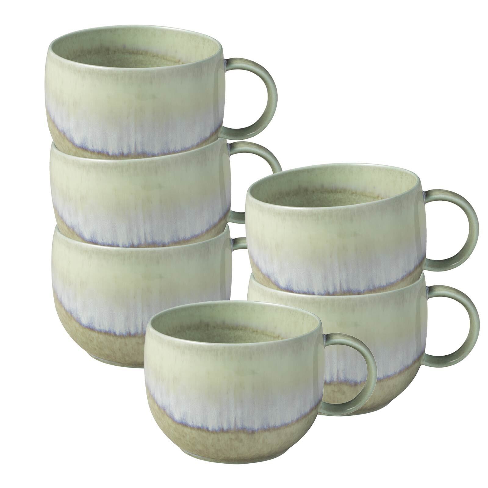 Kaffeetassen Perlemor Alga  6er Set