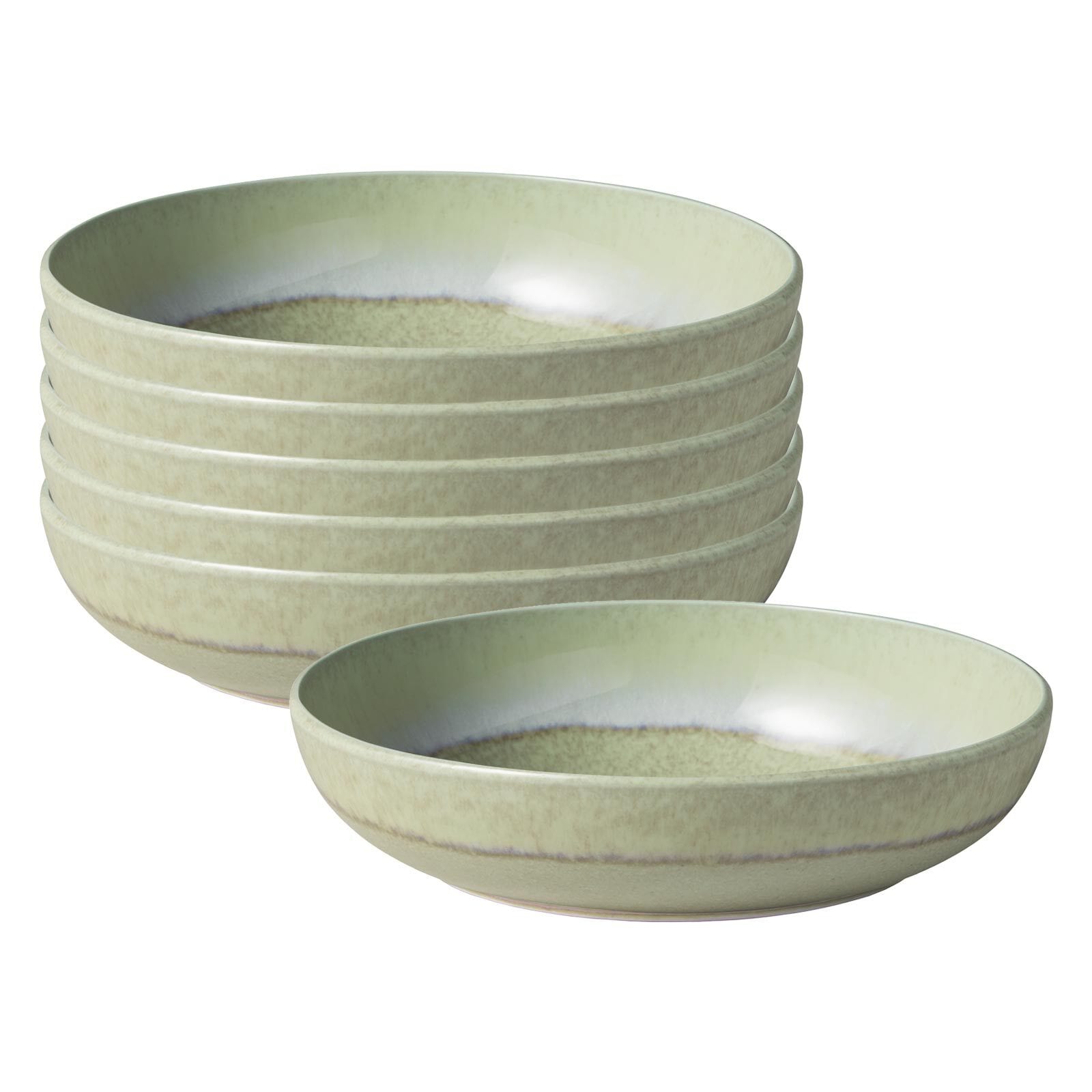 like. by Villeroy & Boch Pastaschalen Perlemor Alga &oslash; 22,2 cm 6er Set 