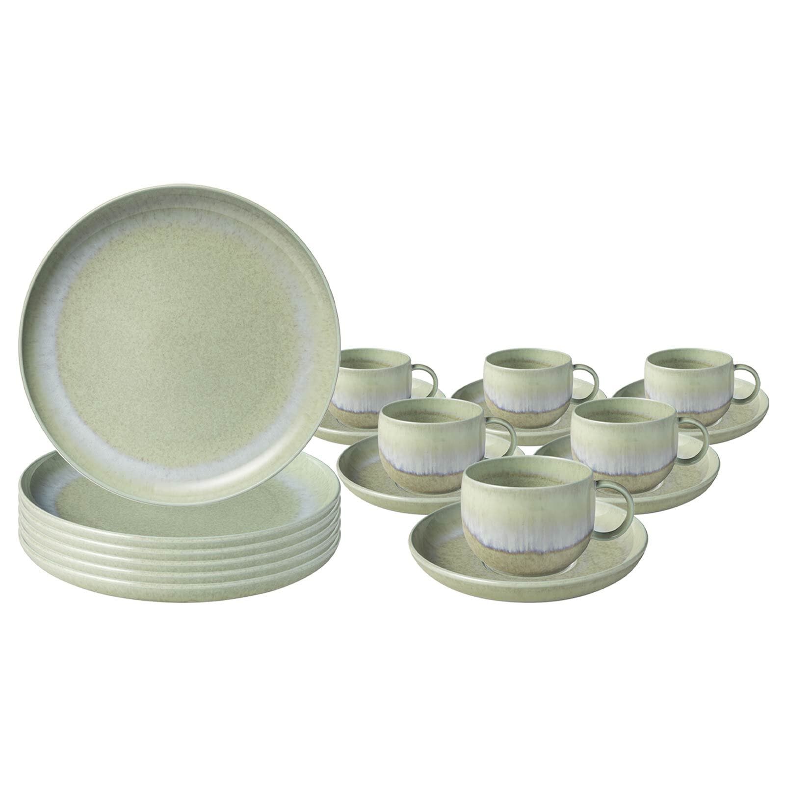 Kaffeeservice Perlemor Alga 18er Set