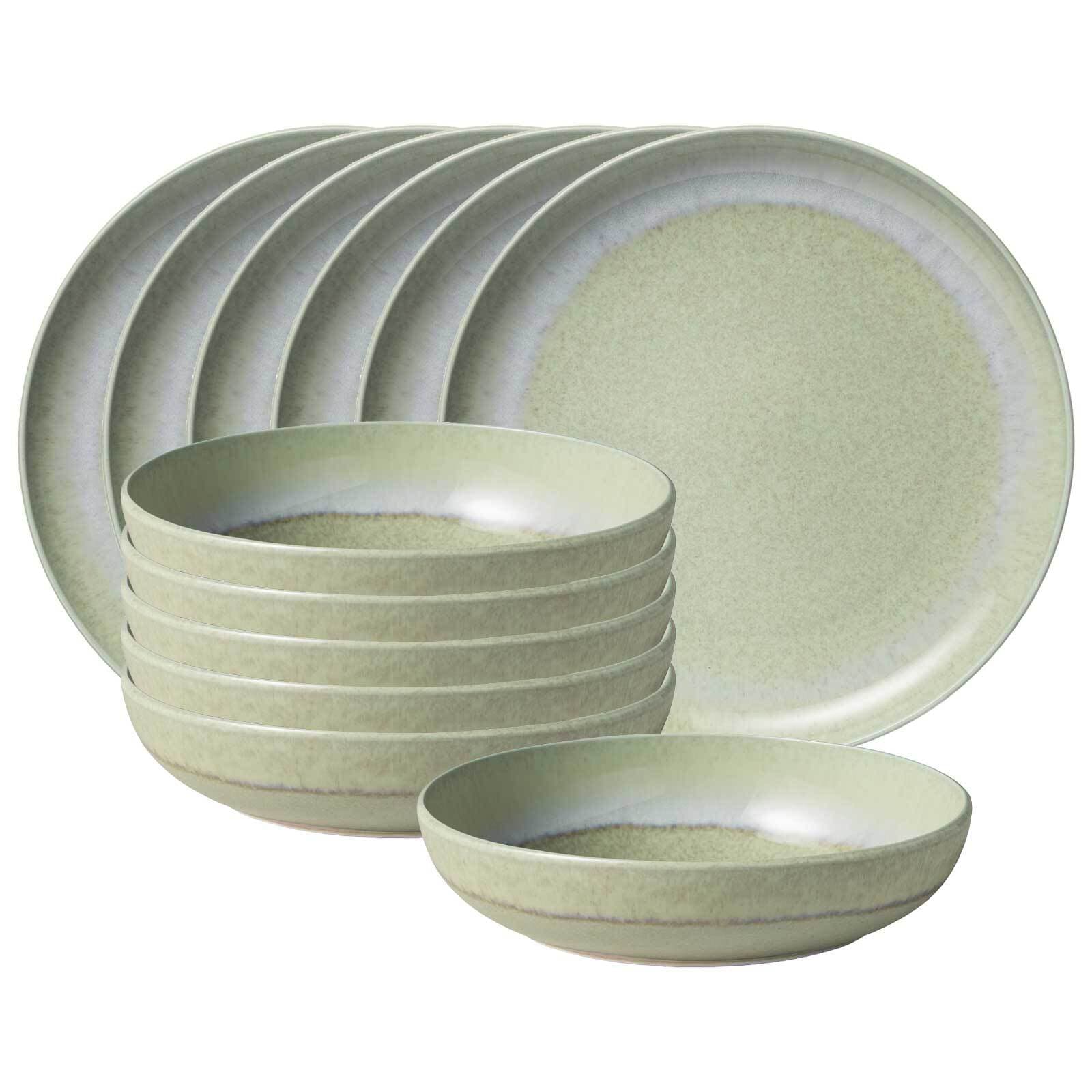 like. by Villeroy & Boch Tafelservice Perlemor Alga 12-tlg. 