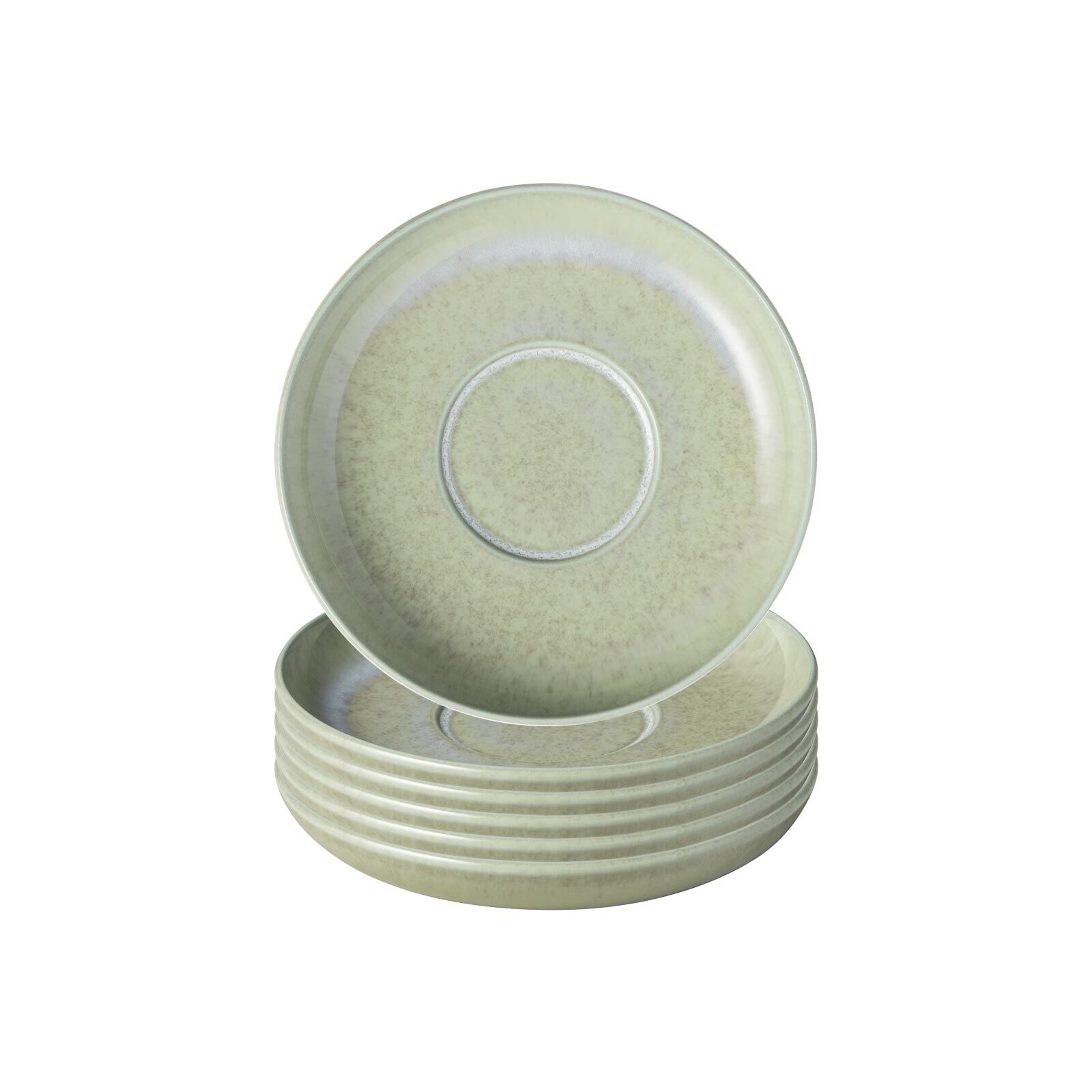Espressountertassen Perlemor Alga ø 12 cm 6er Set