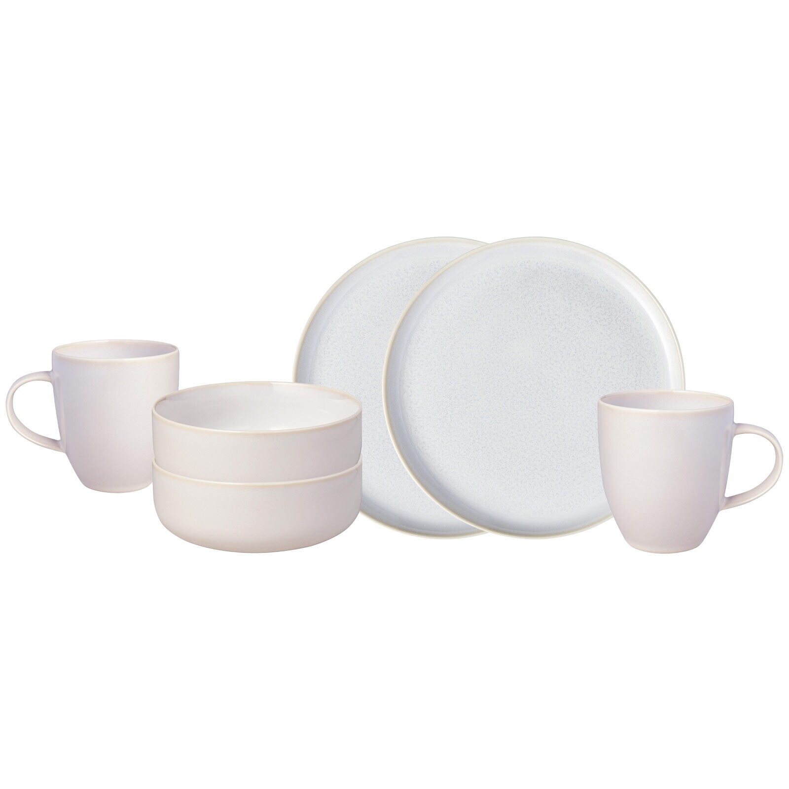like. by Villeroy & Boch Frühstücks-Set Crafted Cotton 6er Set