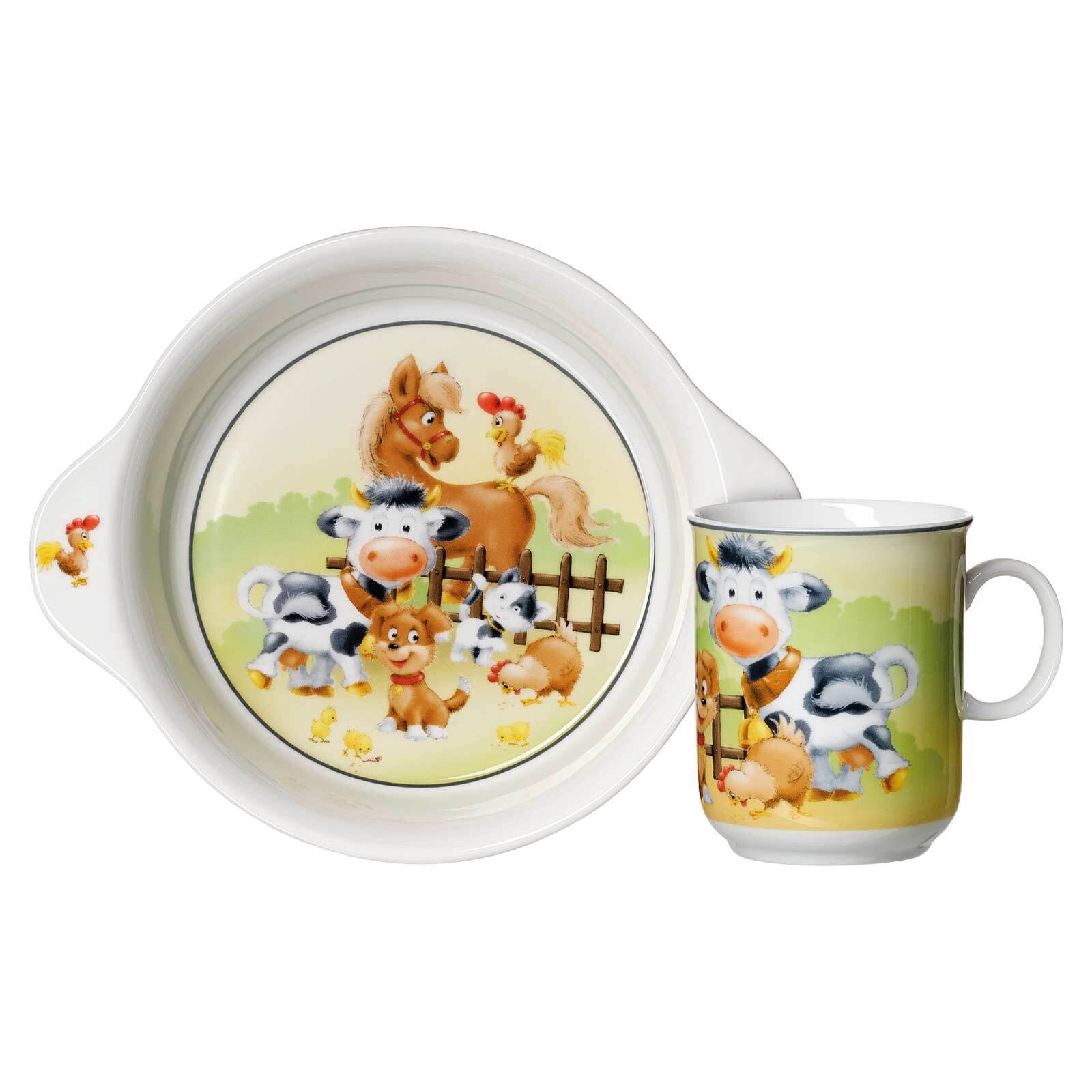 Ritzenhoff & Breker Kindergeschirr Hoftiere 