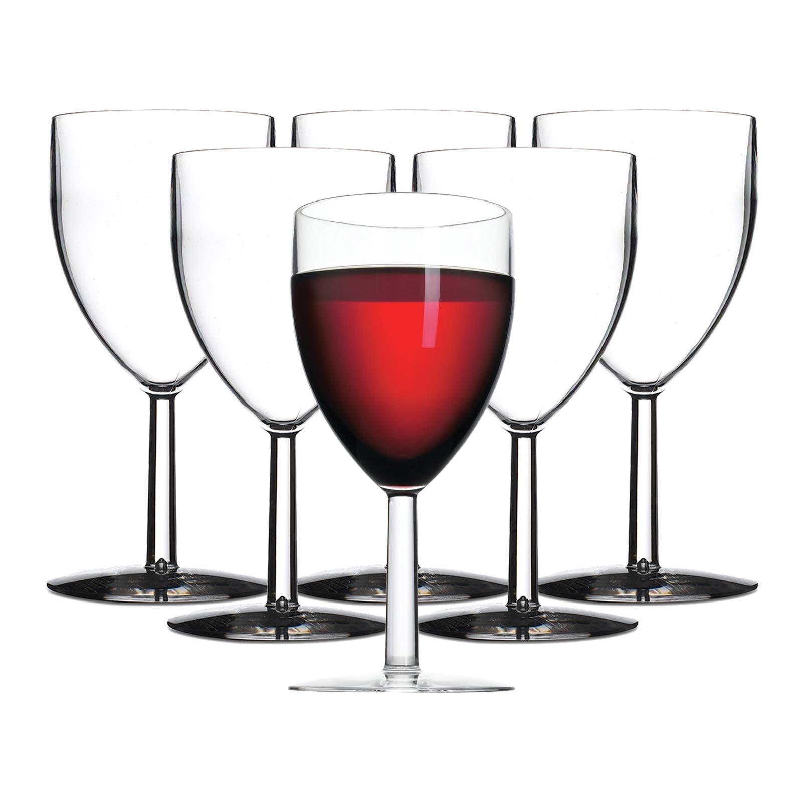 Mepal Kunststoff-Rotweingl&auml;ser 300 ml 6er Set 