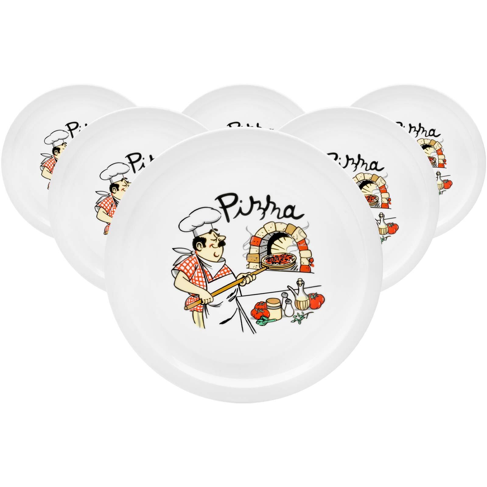 Van Well Pizzateller K&uuml;chenchef &oslash; 30,5 cm 6er Set 