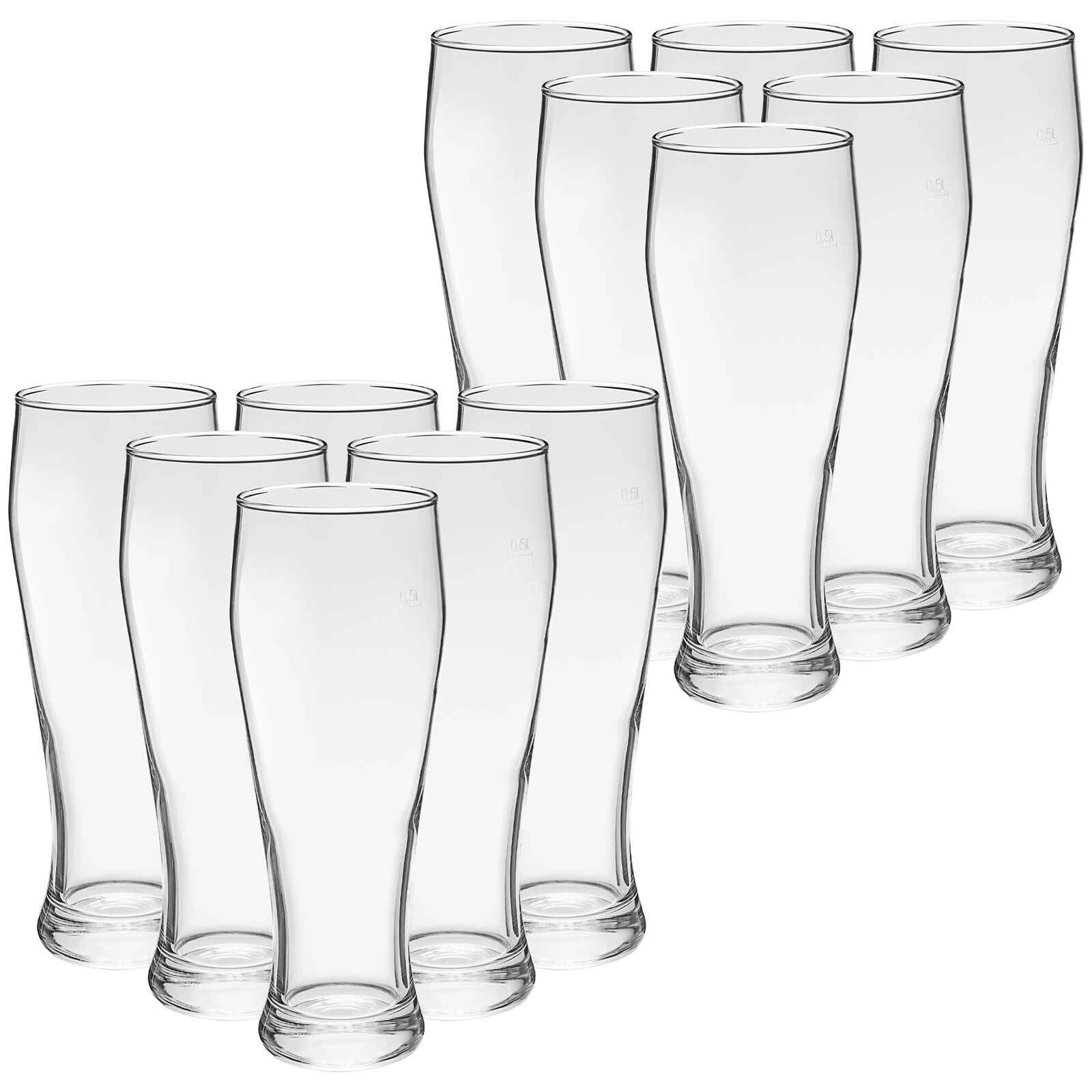 Weizenbiergläser (geeicht) Bavaria  12er Set