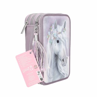 Depesche 3-Fach Federtasche Fantasy Horse Miss Melody 20 x 13 x 7,5 cm 
