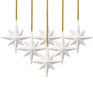 like. by Villeroy & Boch Ornamente Stern Winter Glow 6er Set 