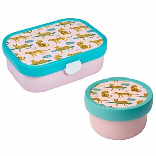 Mepal Obst- und Bentobox Leopard Campus 300 & 750 ml 