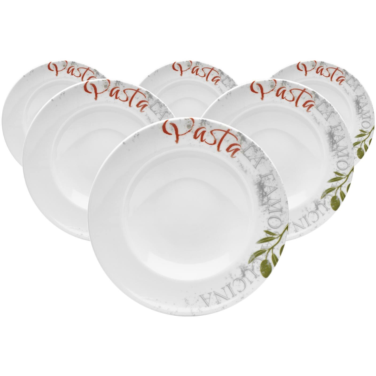 Pastateller Famosa ø 27 cm 6er Set