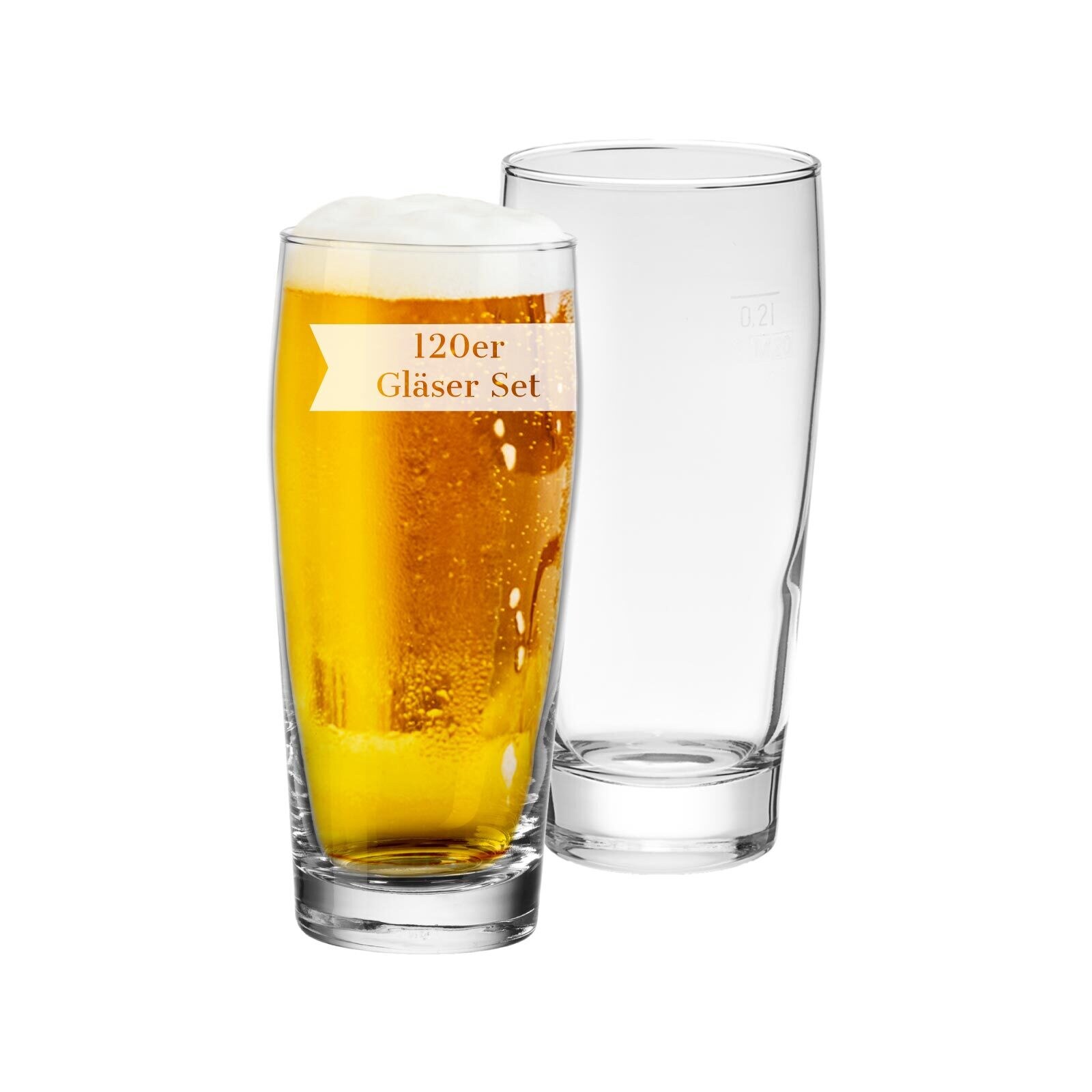 Willi Becher geeicht Gastro  120er Set