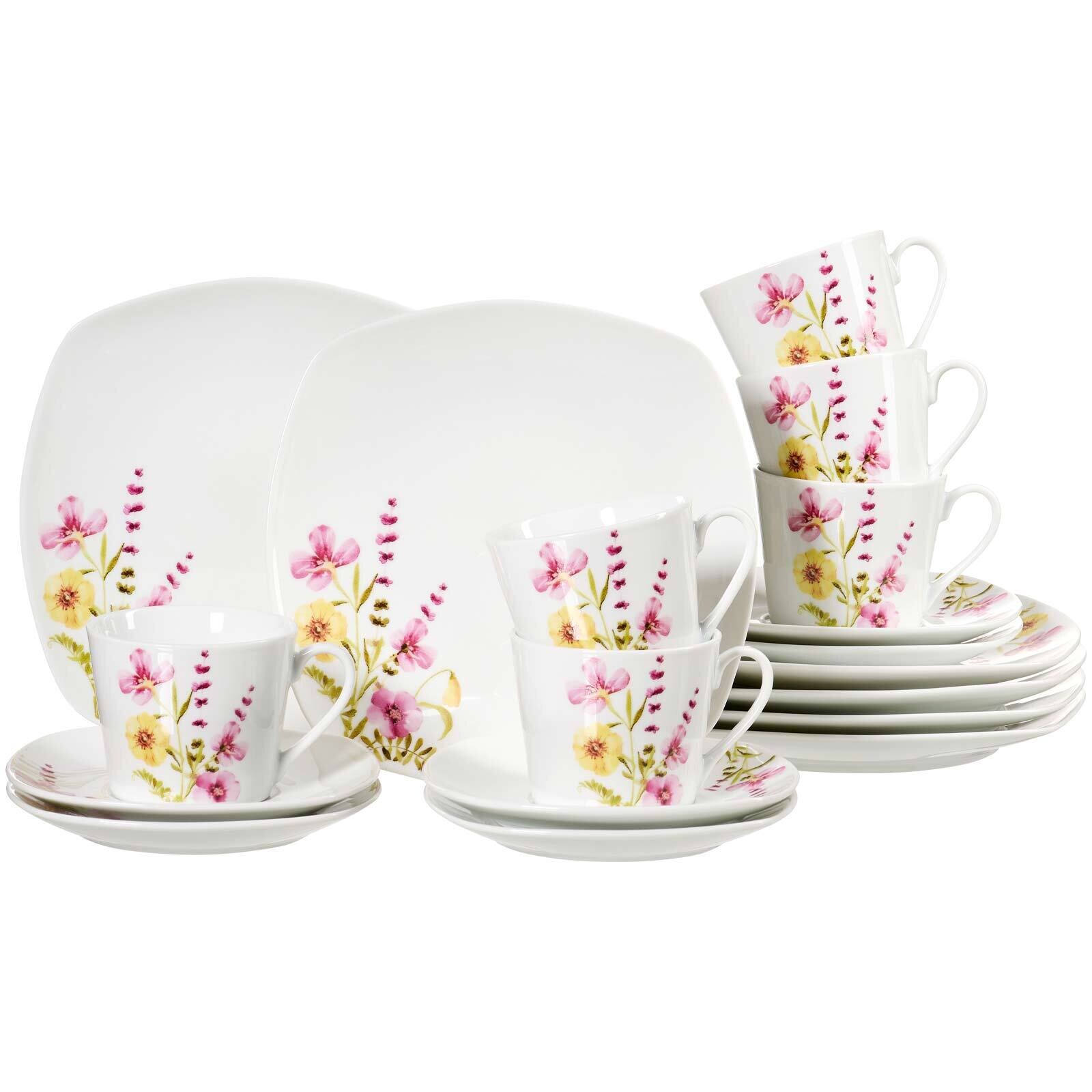 Kafeeservice Malve 18er Set