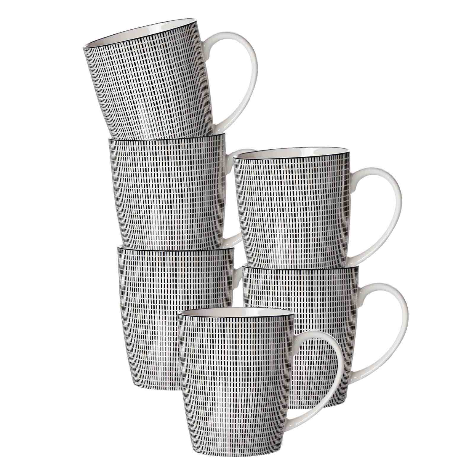 Ritzenhoff & Breker Henkelbecher Takeo Stripes 350 ml 6er Set 