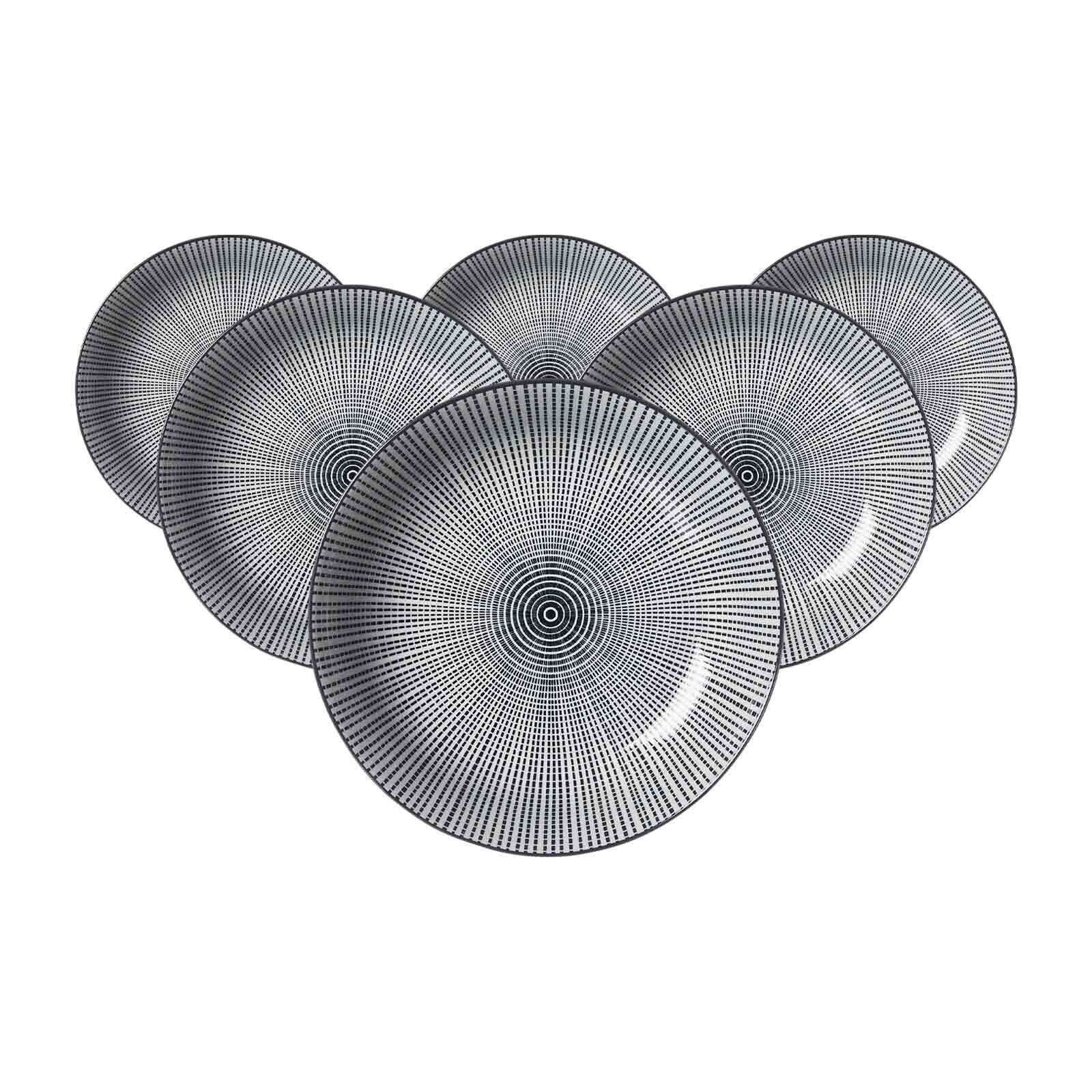 Suppenteller Takeo Stripes ø 20,5 cm 6er Set