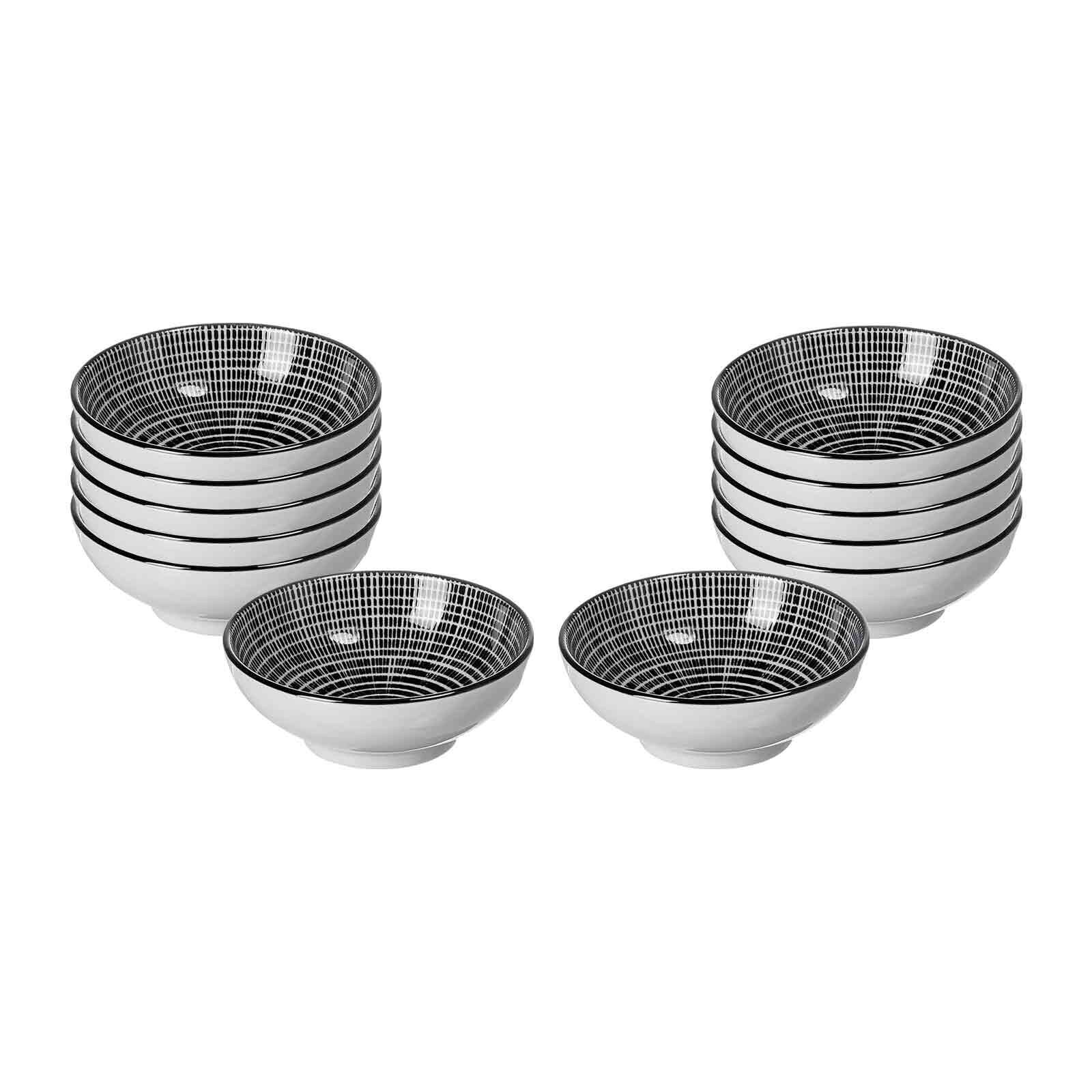 Dipschalen Takeo Stripes ø 8 cm 12er Set