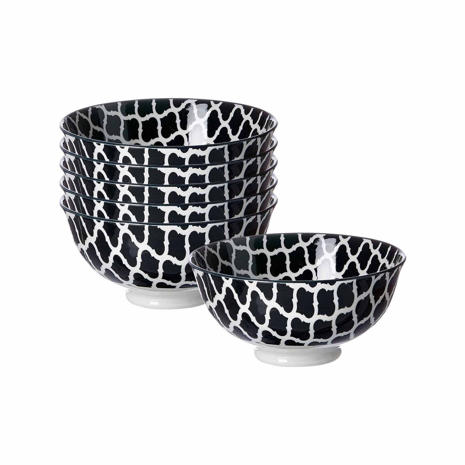 Ritzenhoff & Breker Servierschalen Takeo Swing &oslash; 12 cm 6er Set 