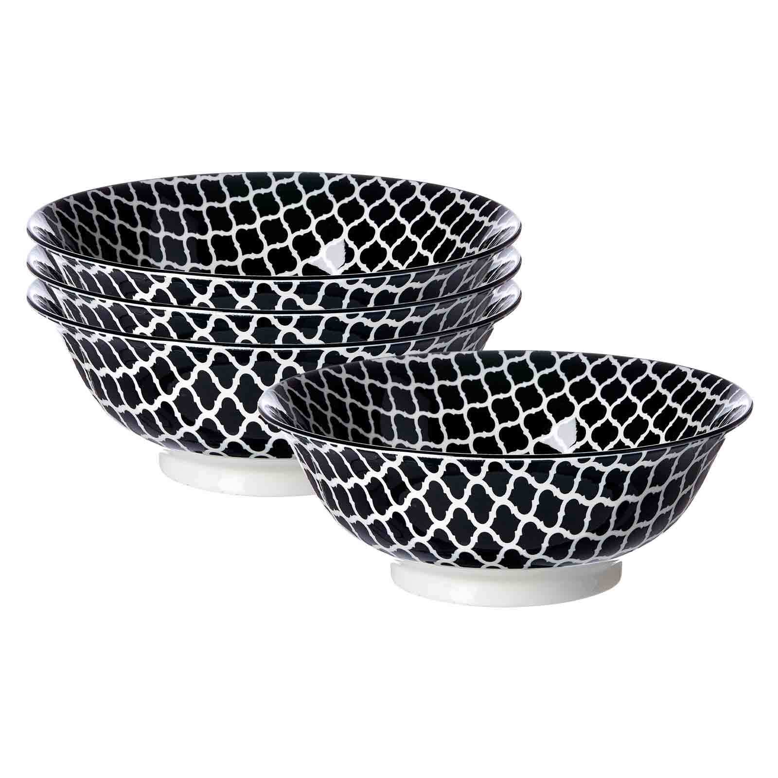 Ritzenhoff & Breker Servierschalen Takeo Swing &oslash; 21 cm 4er Set 