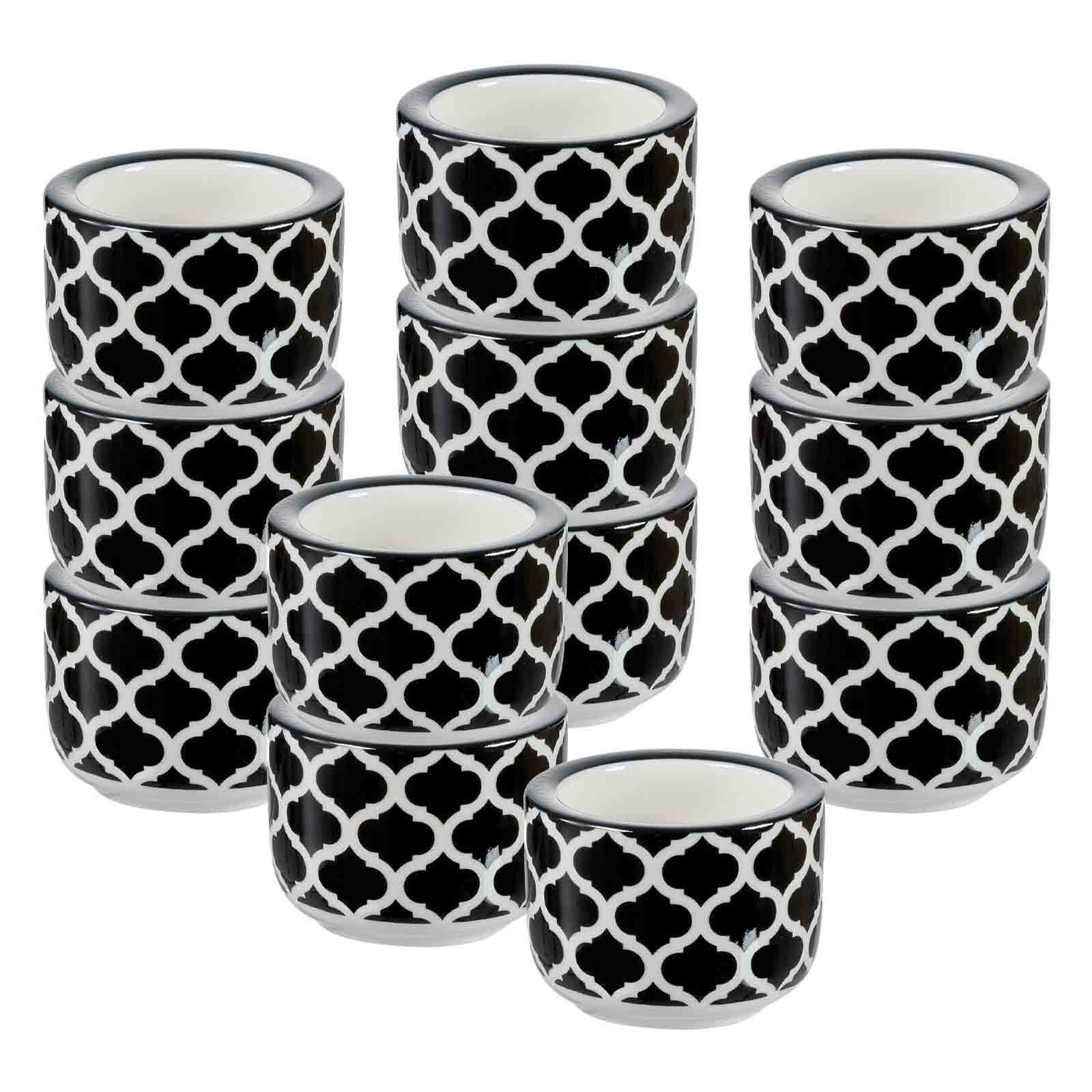 Ritzenhoff & Breker Teelichthalter Takeo Stripes &oslash; 6 cm 12er Set 