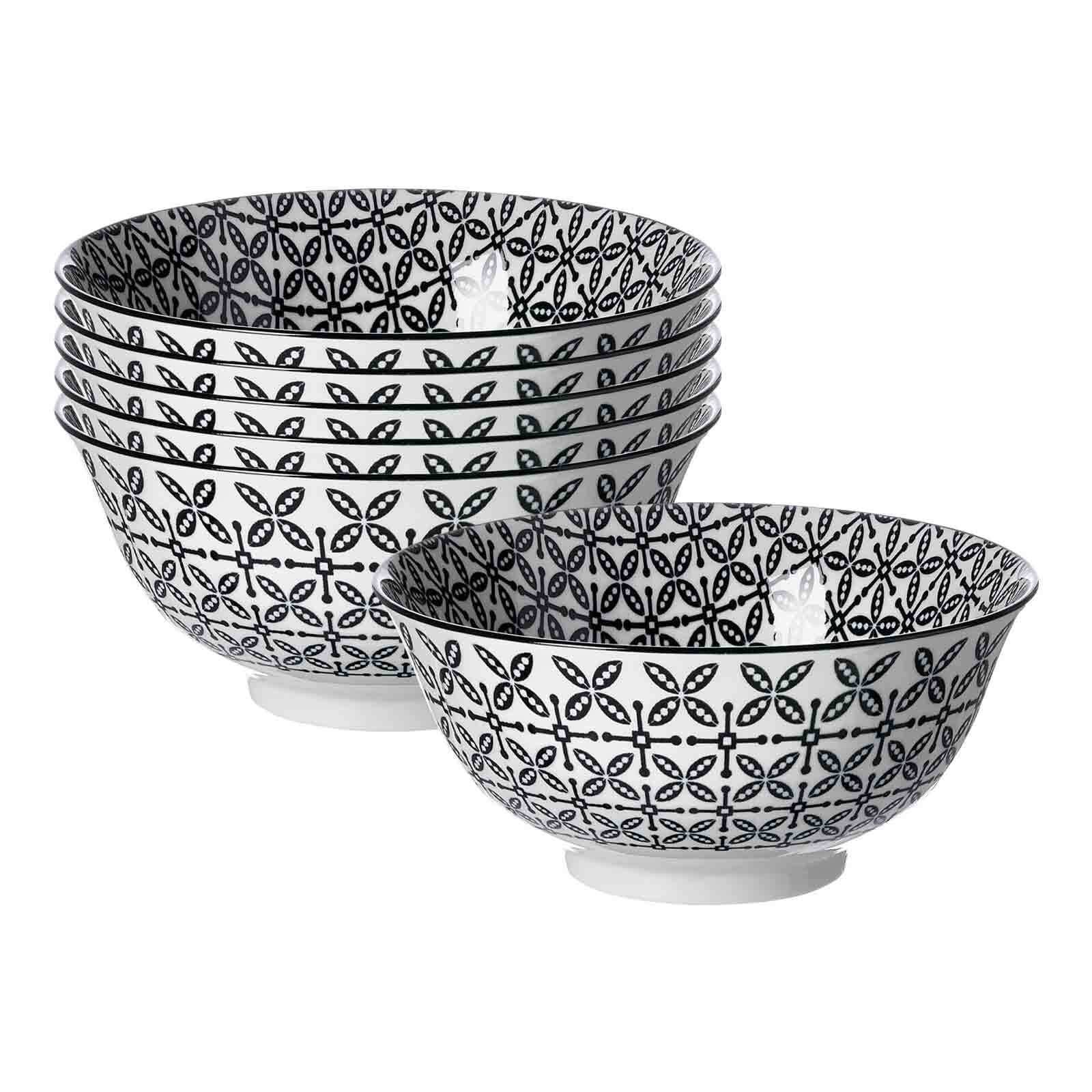 Ritzenhoff & Breker M&uuml;slischalen Takeo Leaves &oslash; 15,5 cm 6er Set 