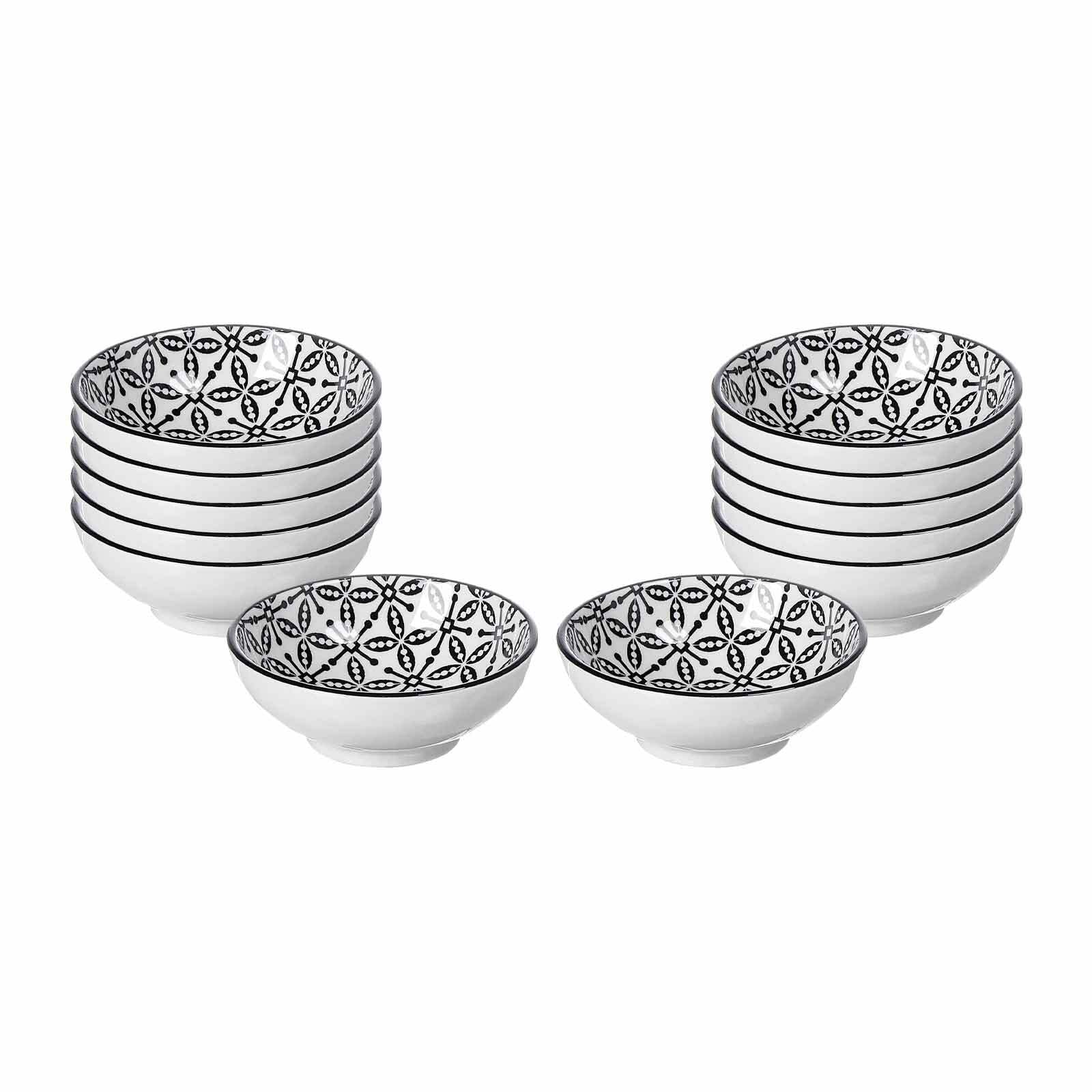 Ritzenhoff & Breker Dipschalen Takeo Leaves &oslash; 8 cm 12er Set 