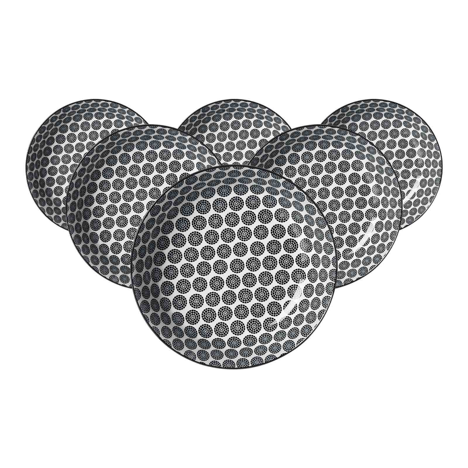 Ritzenhoff & Breker Suppenteller Takeo Circles &oslash; 20,5 cm 6er Set 