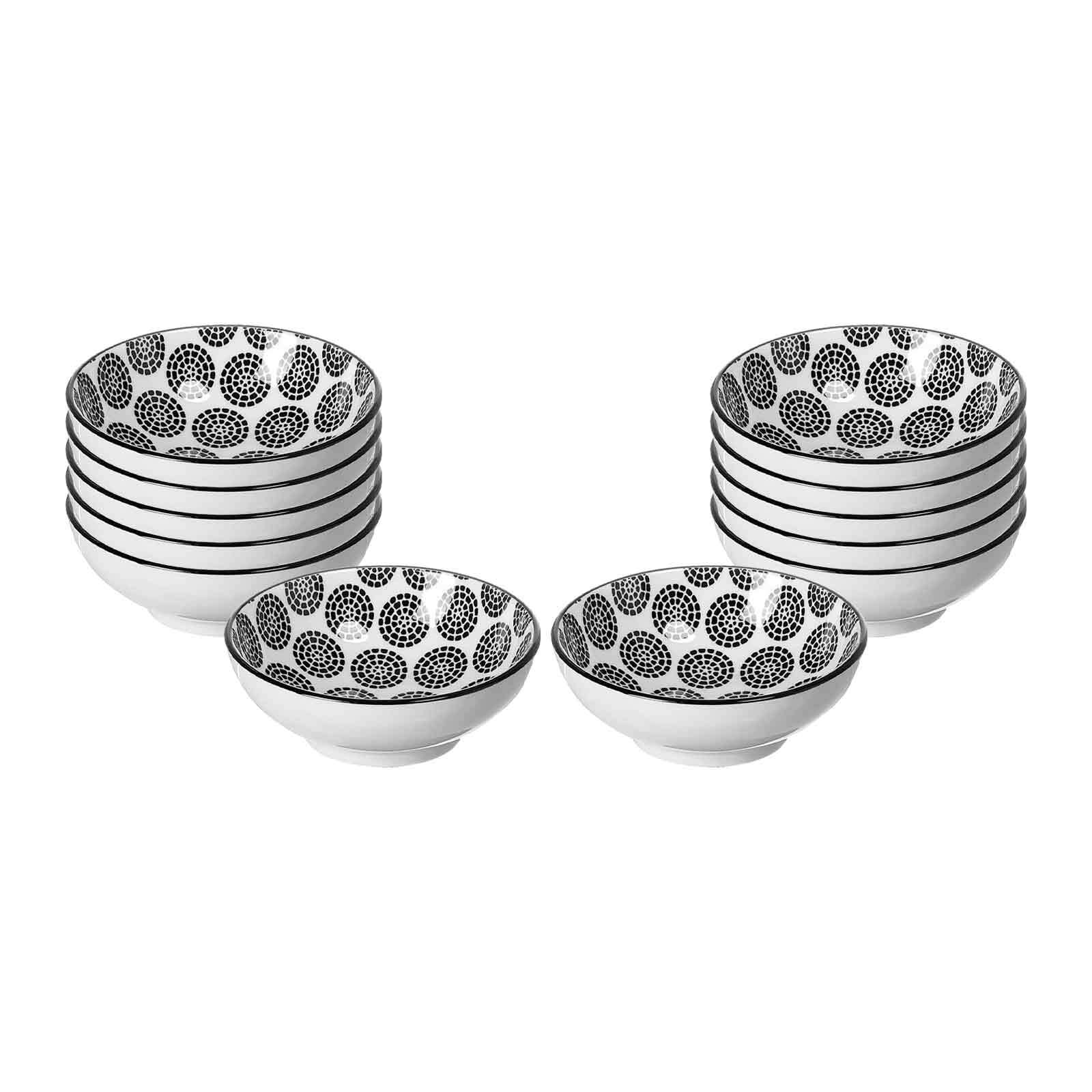 Ritzenhoff & Breker Dipschalen Takeo Circles &oslash; 8 cm 12er Set 