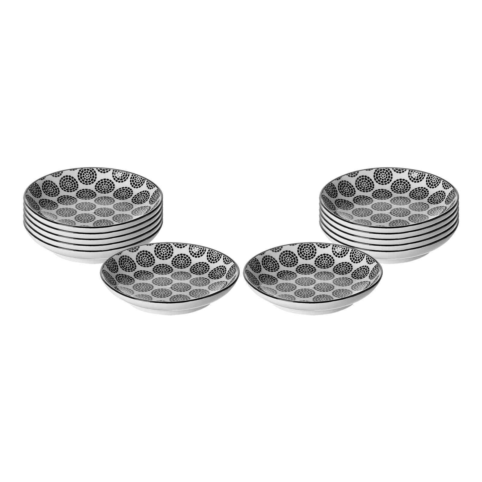 Ritzenhoff & Breker Dipschalen Takeo Circles &oslash; 10 cm 12er Set 