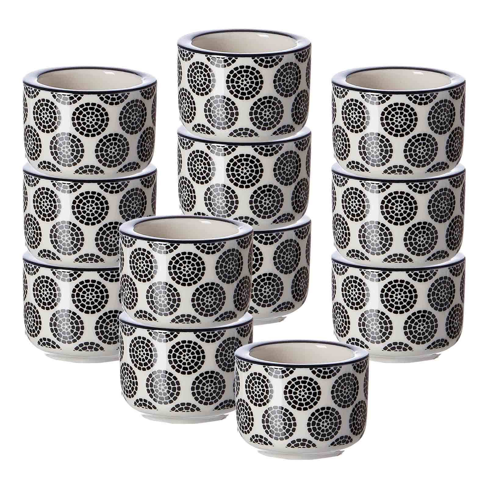 Ritzenhoff & Breker Teelichthalter Takeo Circles &oslash; 6 cm 12er Set 