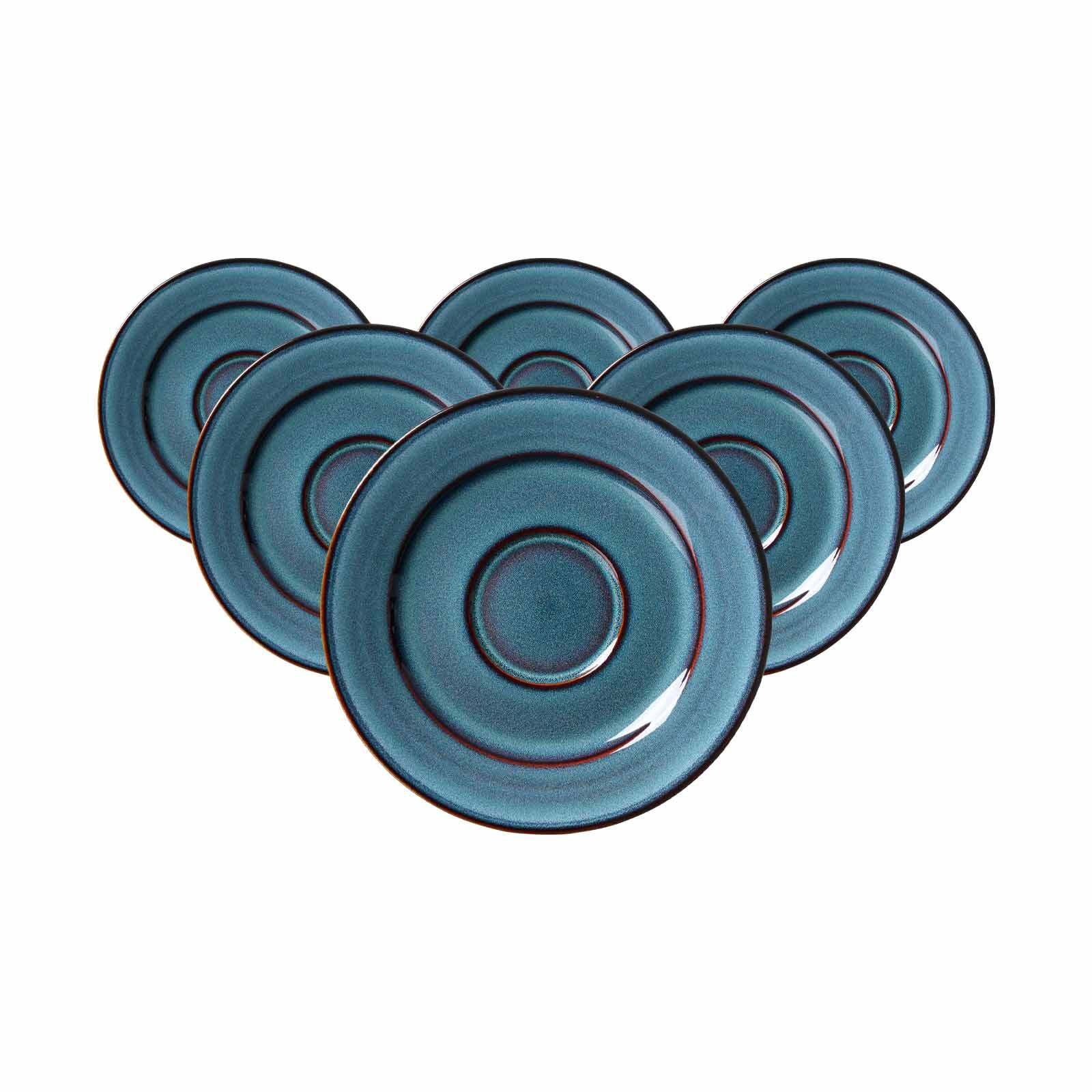 Ritzenhoff & Breker Kaffeeuntertassen Bali &oslash; 15,5 cm 6er Set 