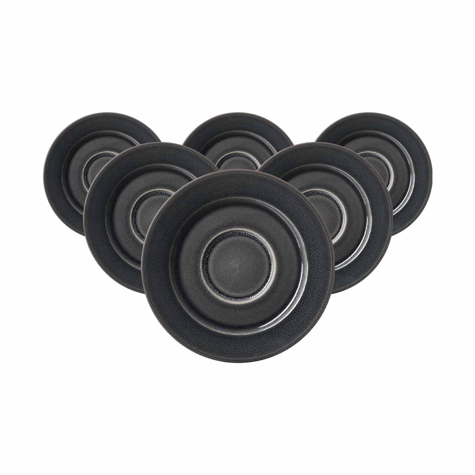 Ritzenhoff & Breker Kaffeeuntertassen Toledo &oslash; 15,5 cm 6er Set 