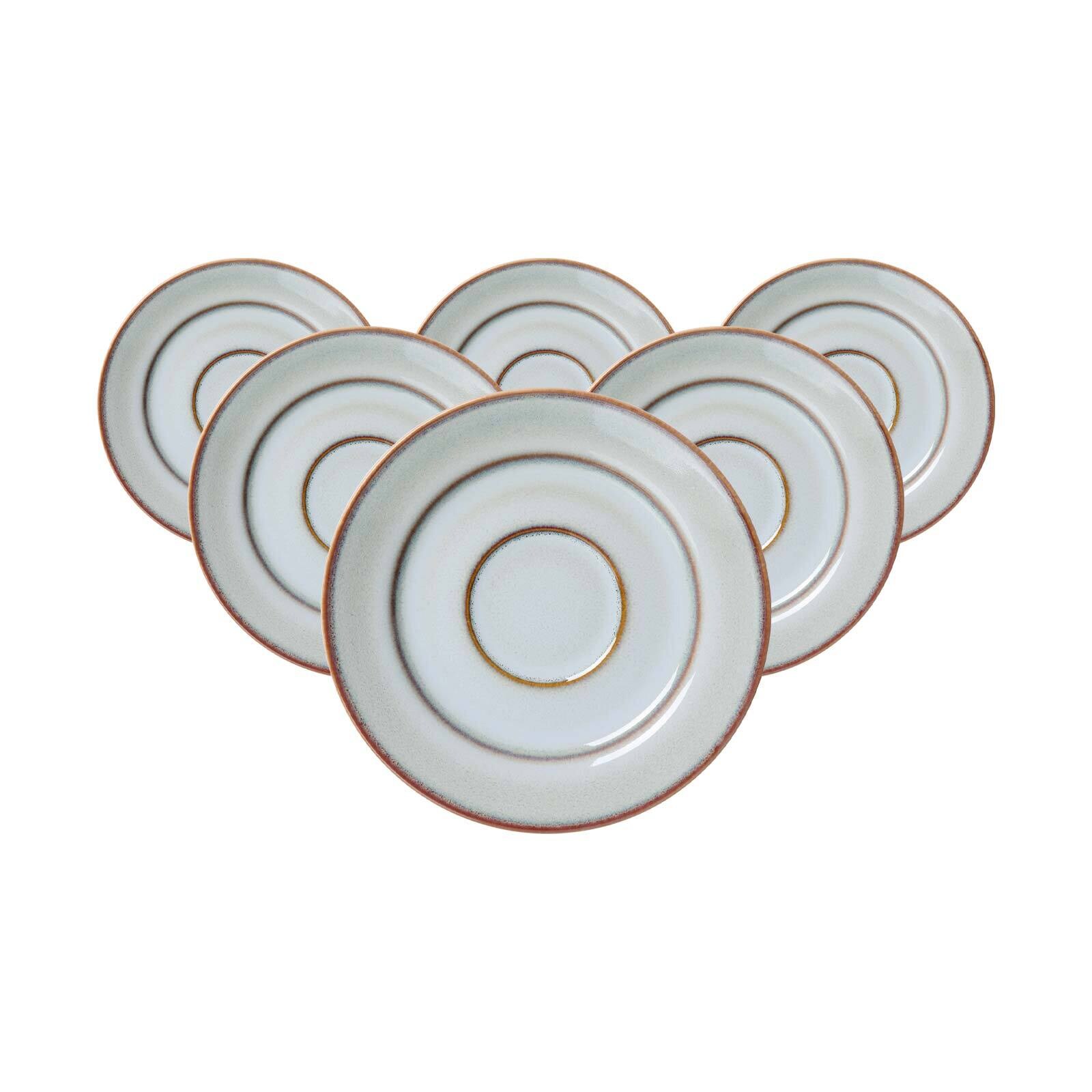 Kaffeeuntertassen Portofino ø 15,5 cm 6er Set