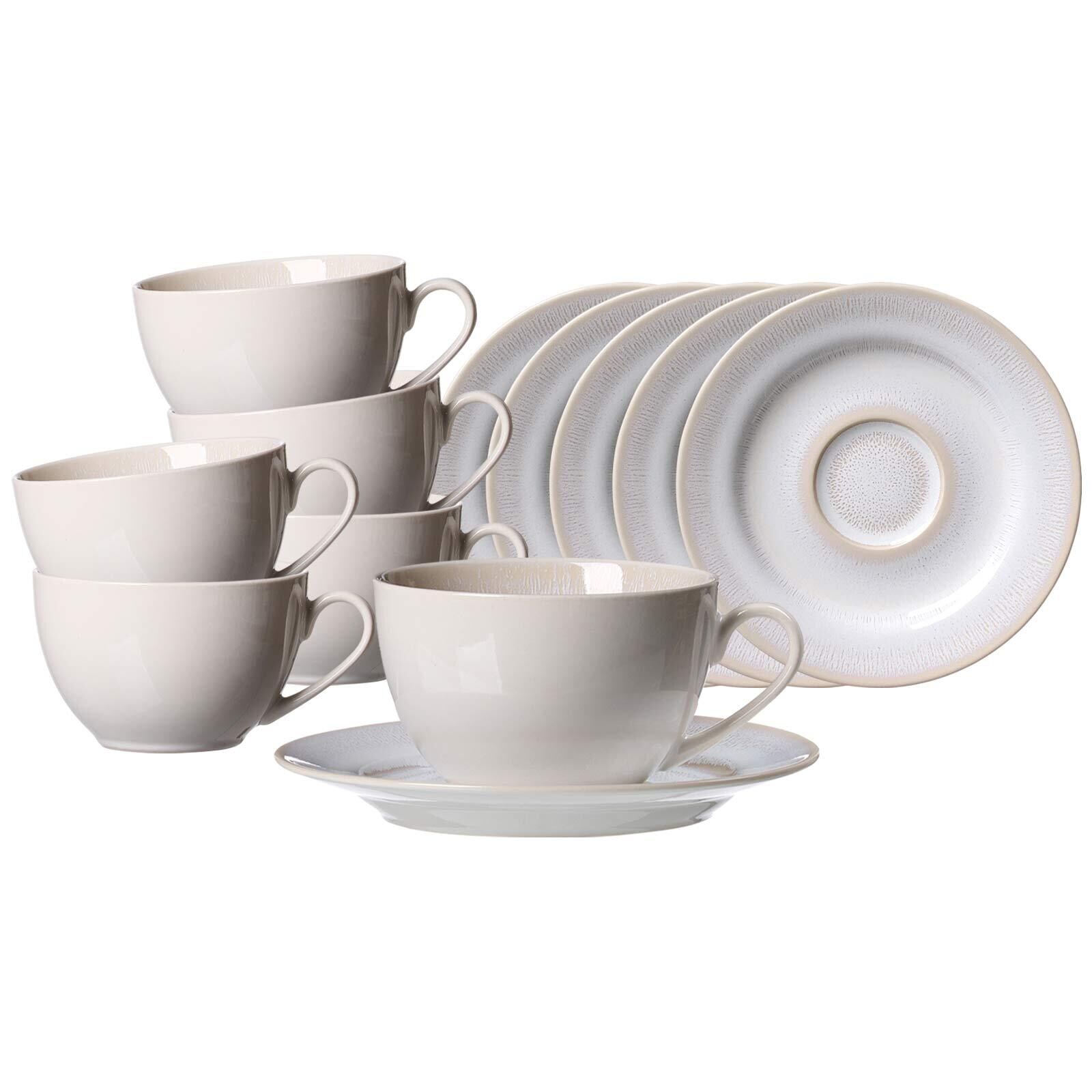 Kaffeetassen mit Untertassen Laredo  6er Set