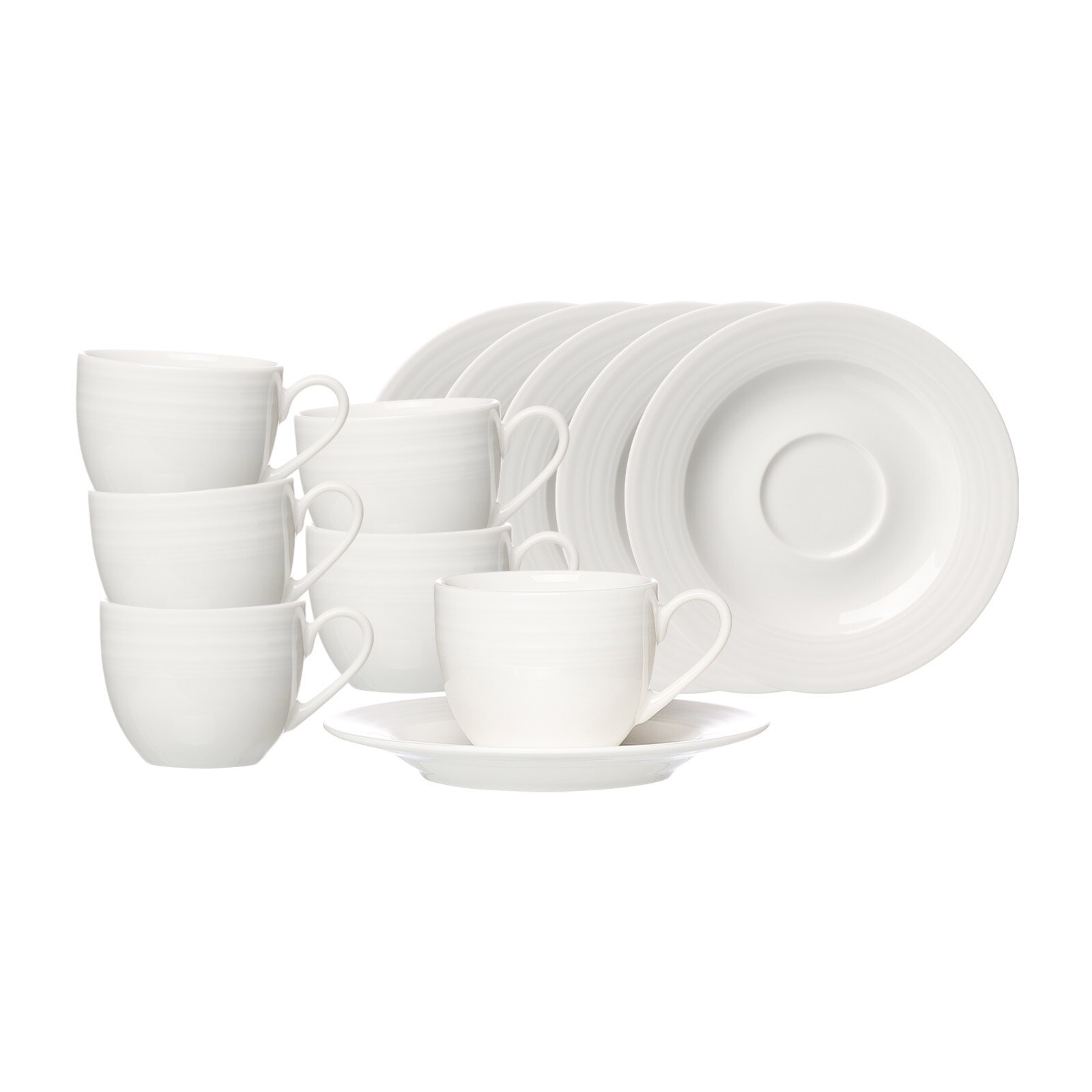 Espressotassen mit Untetassen Levi  6er Set
