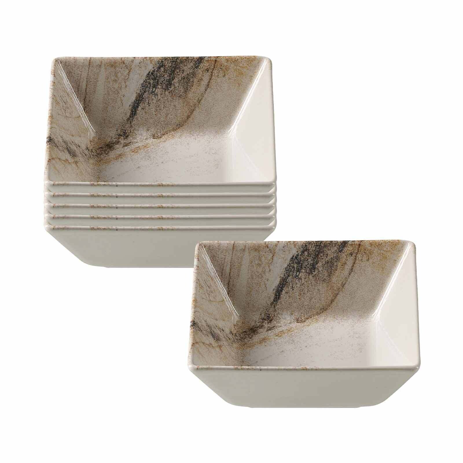 Schalen Arezzo 13 x 13 cm 6er Set