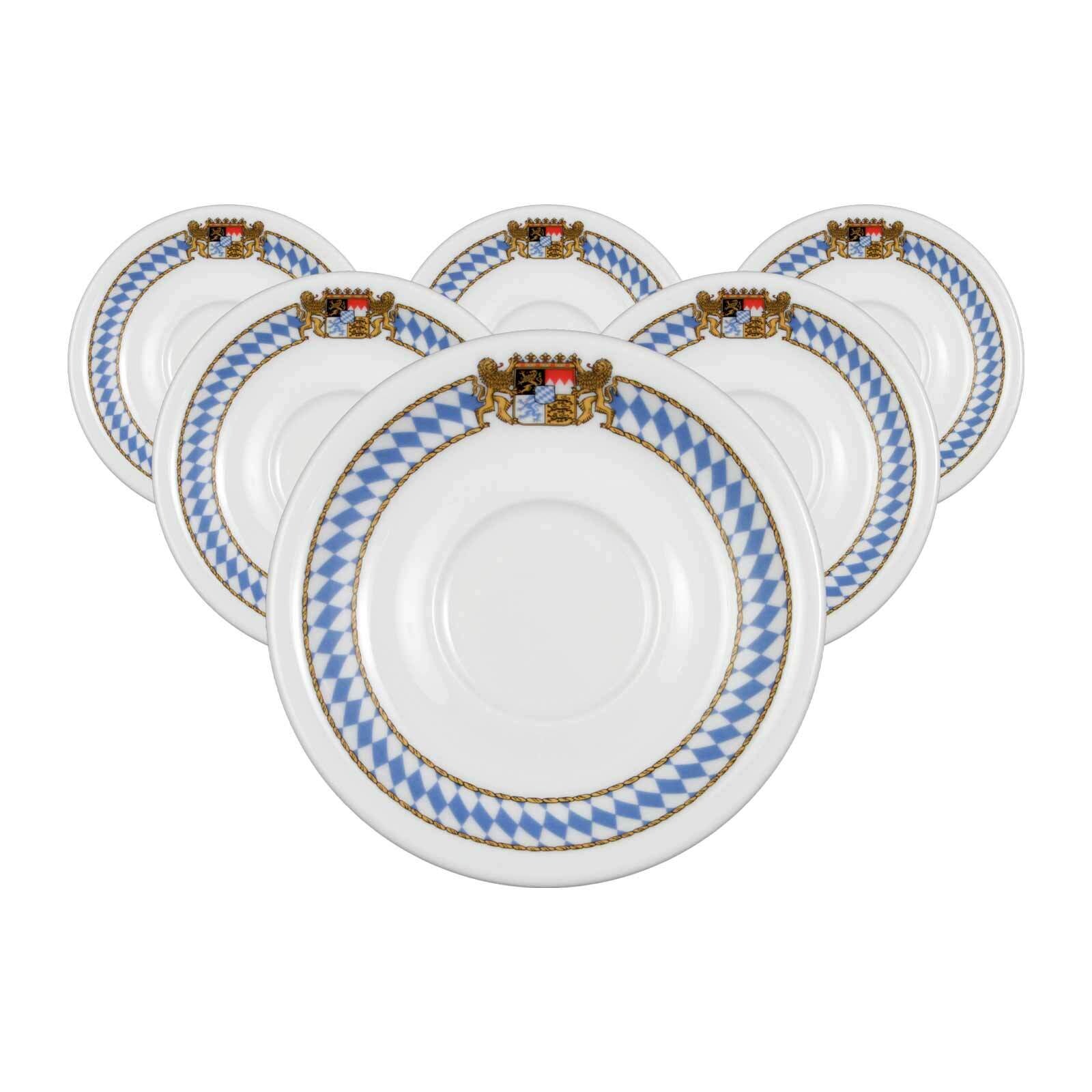 Kaffeeuntertassen Compact Bayern ø 14,7 cm 6er Set