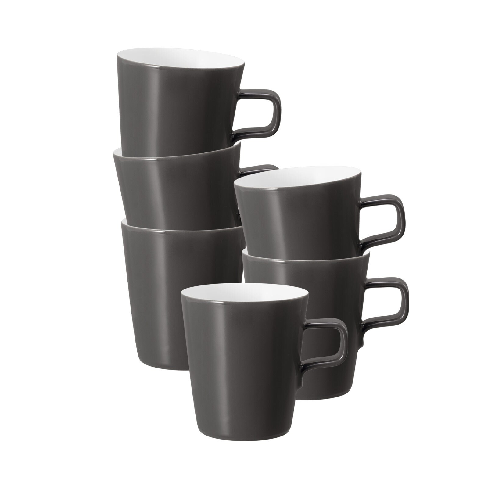 Seltmann Weiden Milchkaffeetassen No Limits Moments 0,37 l 6er Set 