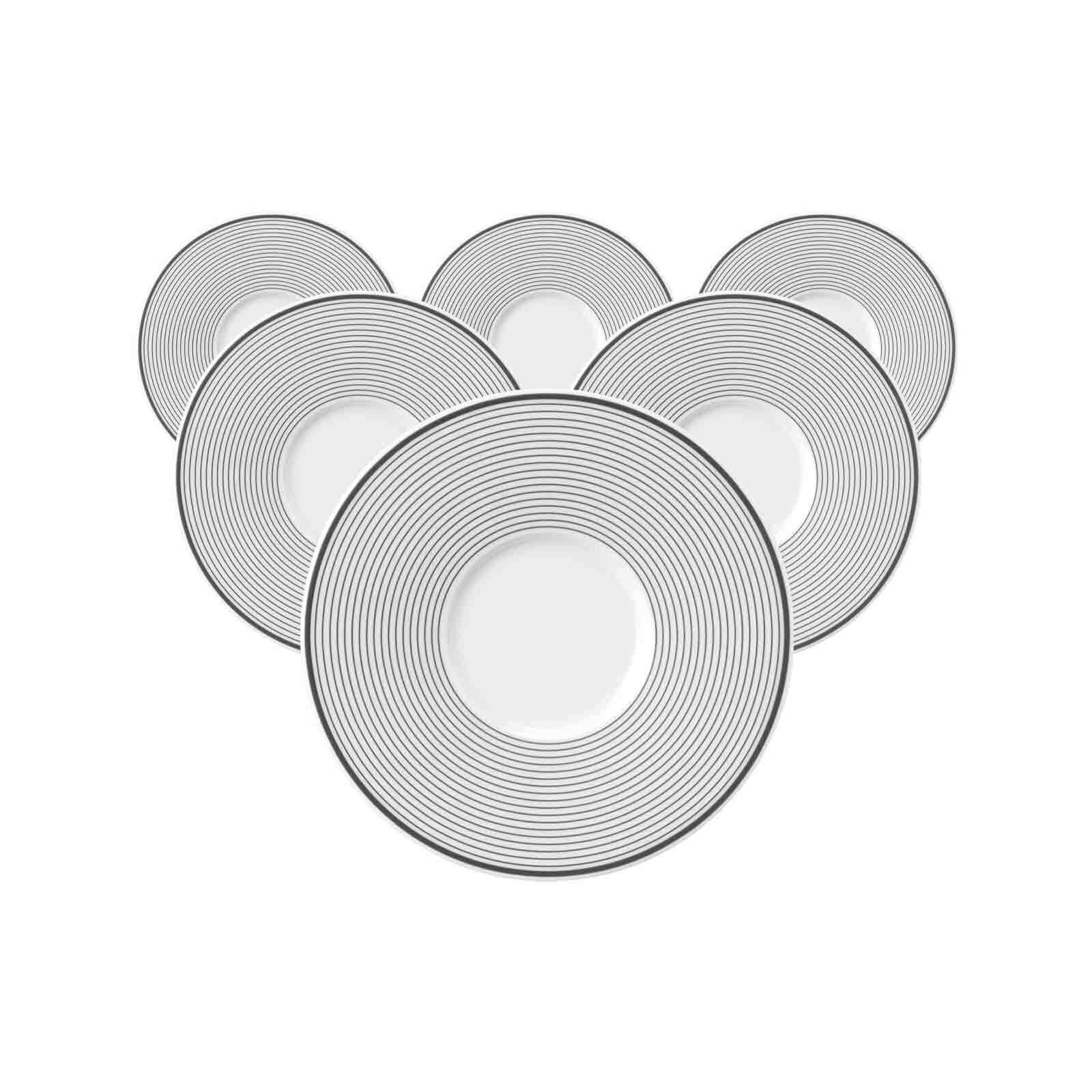 Seltmann Weiden Kombi-Untertassen No Limits Moments &oslash; 17,7 cm 6er Set 