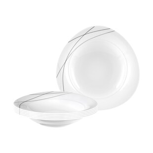 Seltmann Weiden Suppenteller Trio Highline ø 23,6 cm 6er Set 