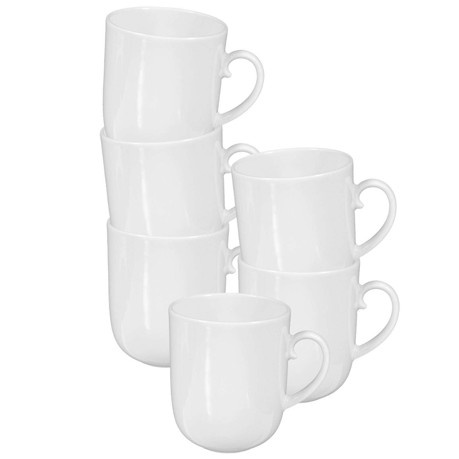 Henkelbecher Rondo/Liane  6er Set