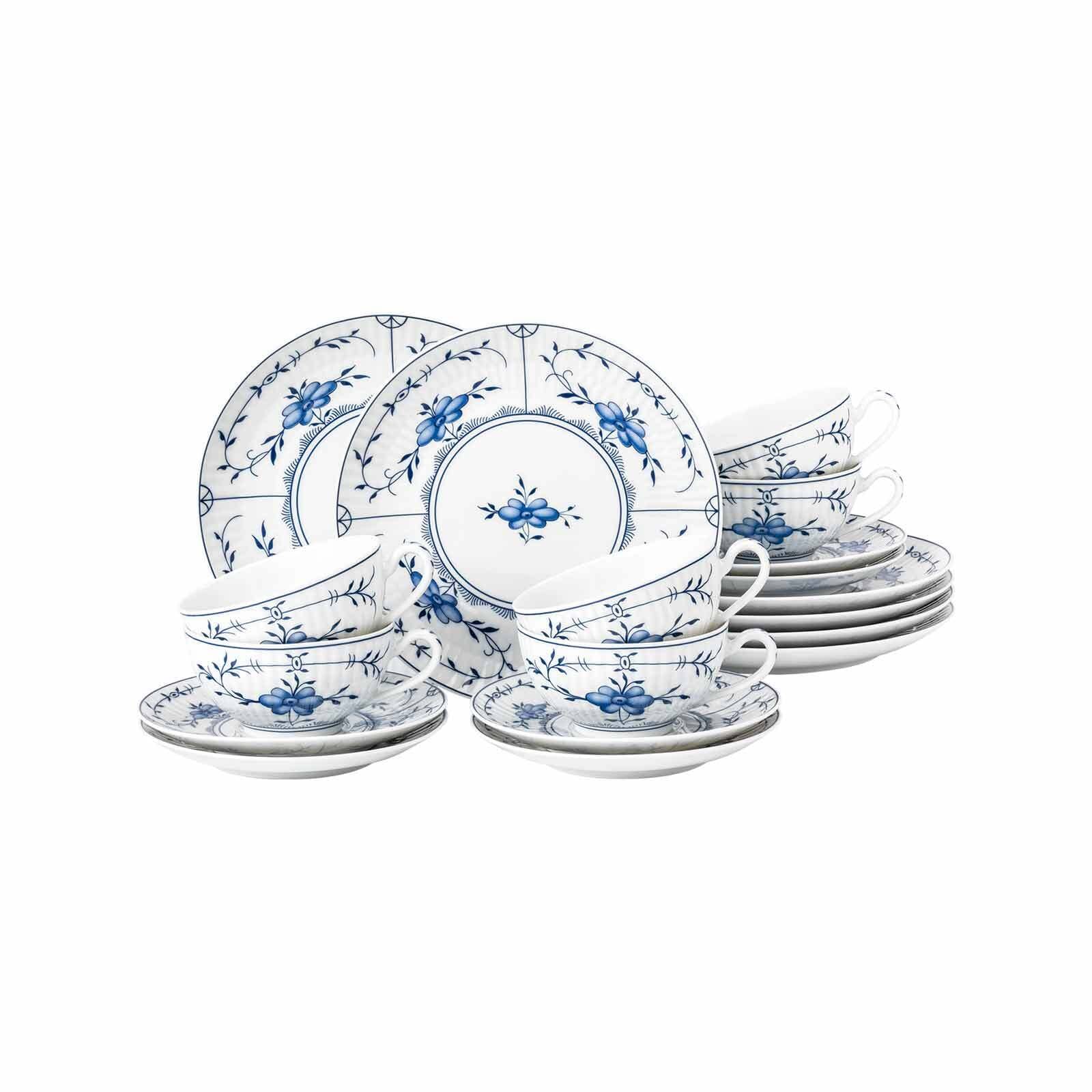 Seltmann Weiden Teeservice Amina Strohblume 6er Set 