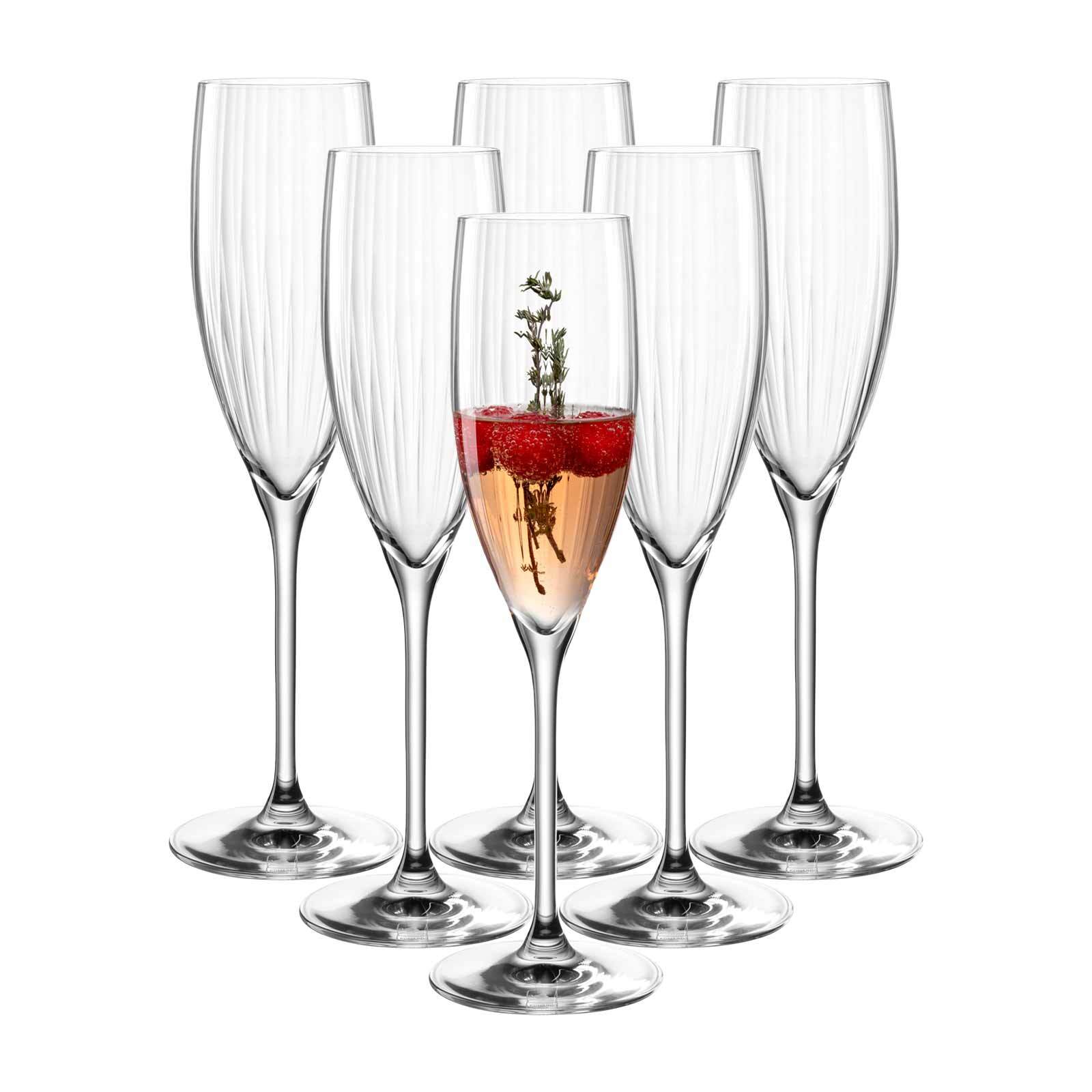 Leonardo Sektgl&auml;ser Poesia 250 ml 6er Set 