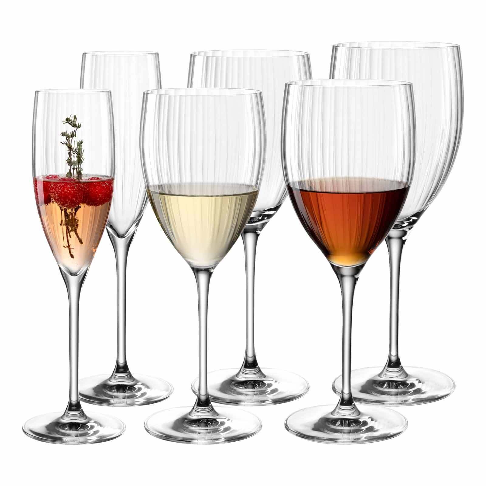 Wein- und Sektgläser Set Poesia 6er Set
