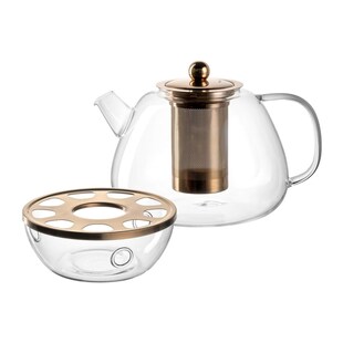 Leonardo Teekanne mit Stövchen Tè Per Te 1,5 Liter 