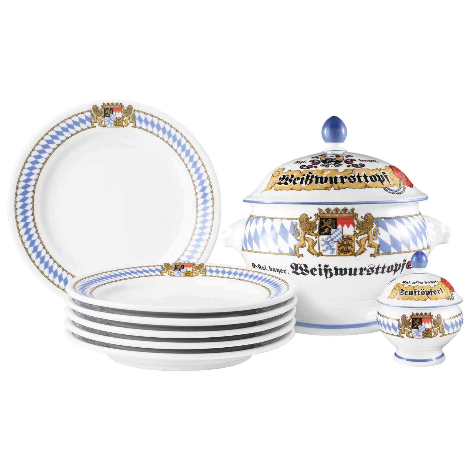 Seltmann Weiden Wei&szlig;wurst-Set Compact Bayern 8er Set 